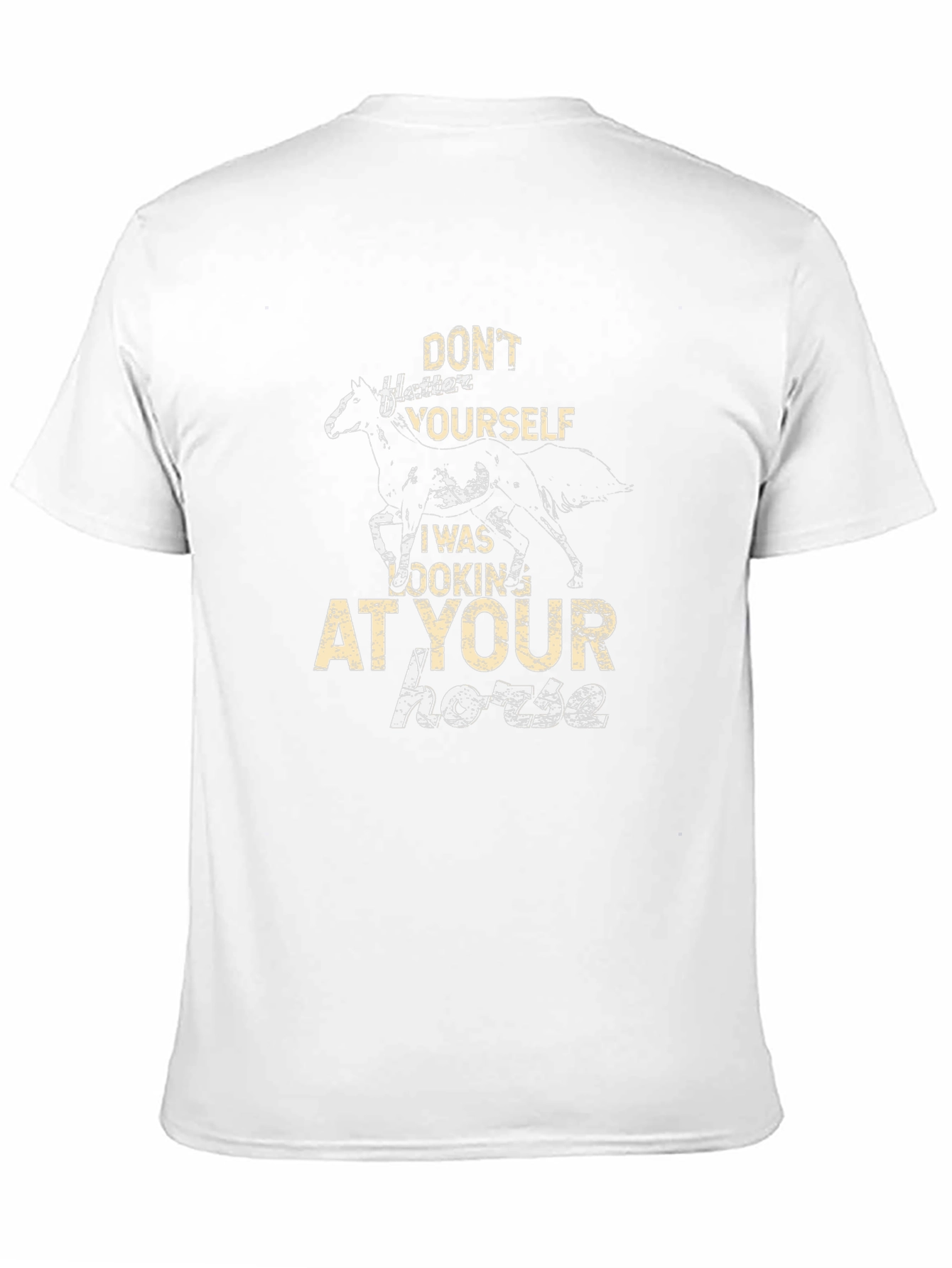 Horse Lover T-Shirt: Dont Flatter Yourself