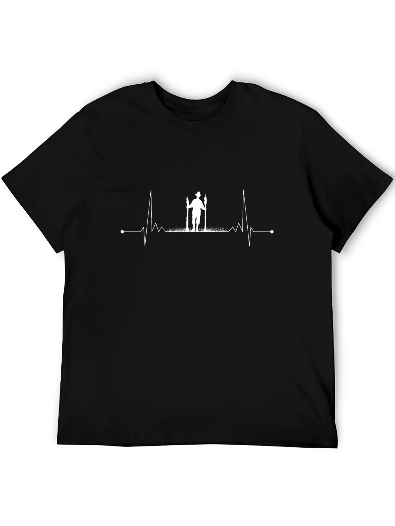 Hunter Heartbeat T-Shirt - Black