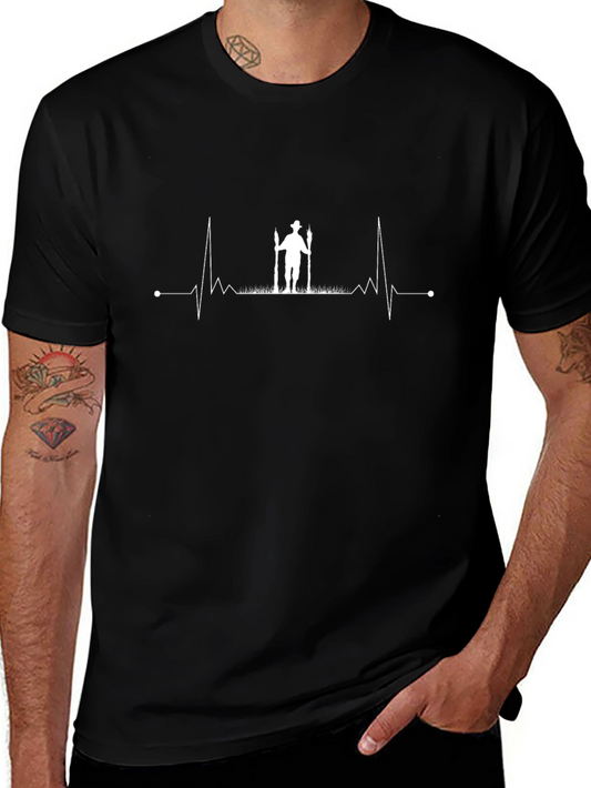 Hunter Heartbeat T-Shirt - Black