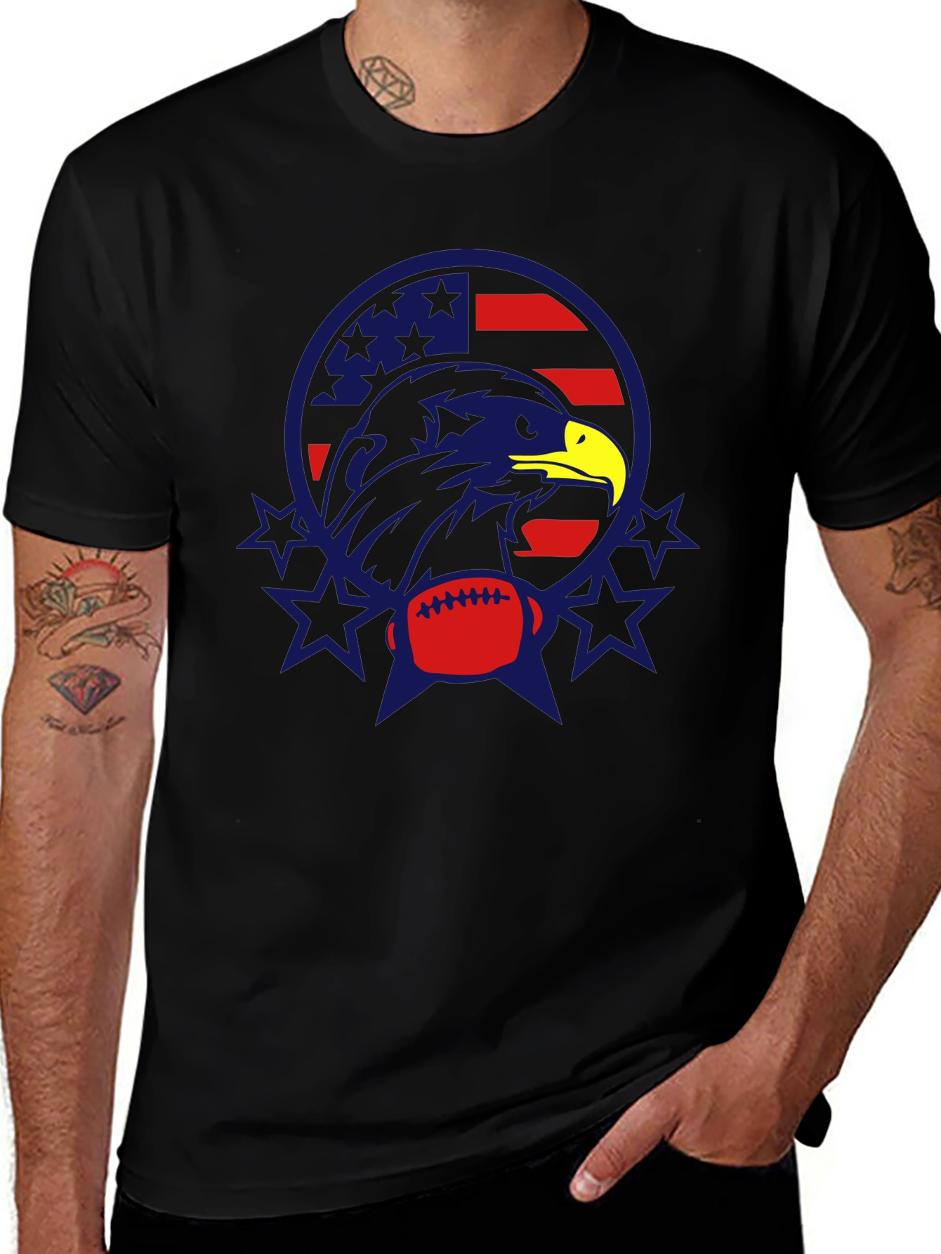 American Eagle Football T-Shirt