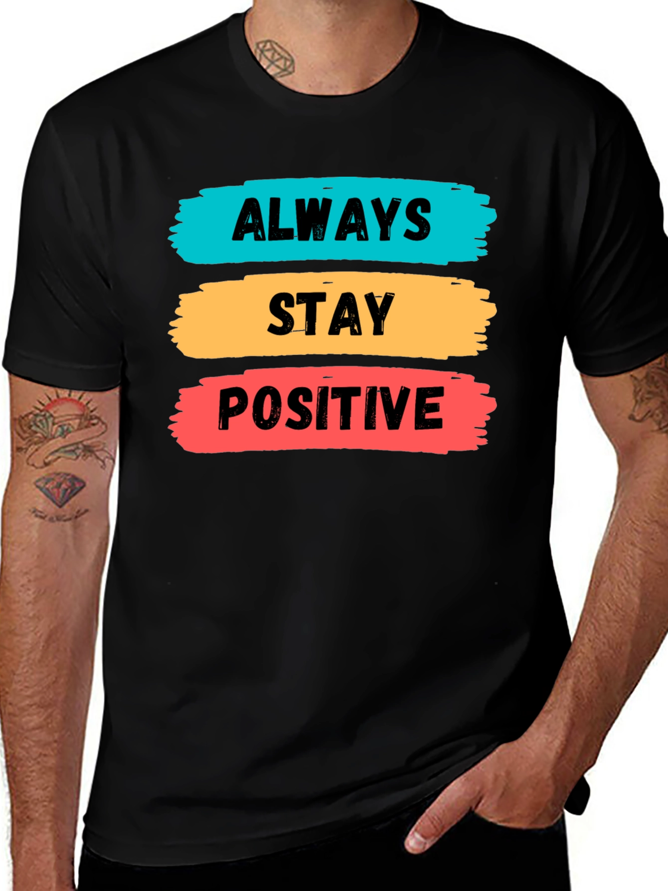 Always Stay Positive Graphic Tee