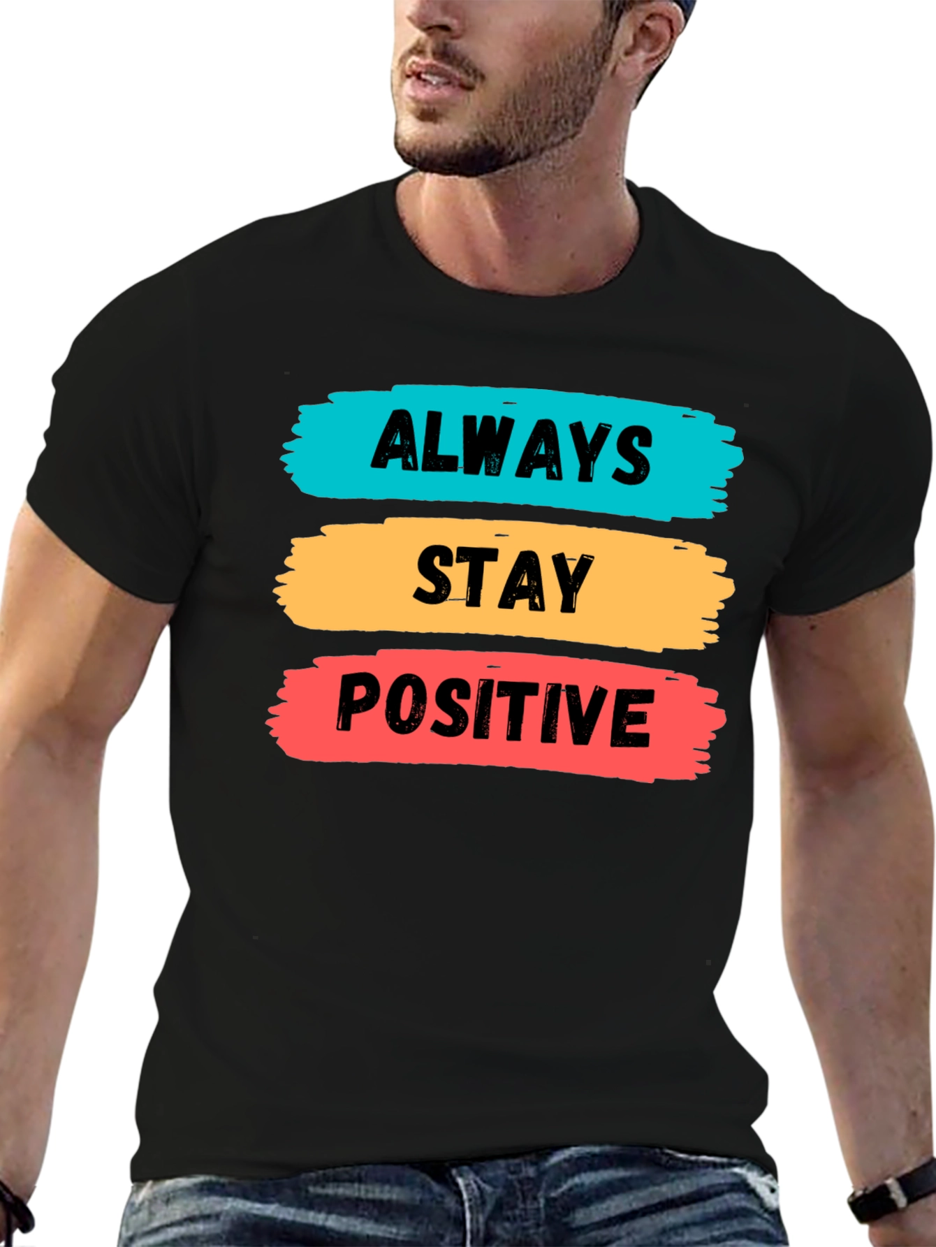 Always Stay Positive Graphic Tee