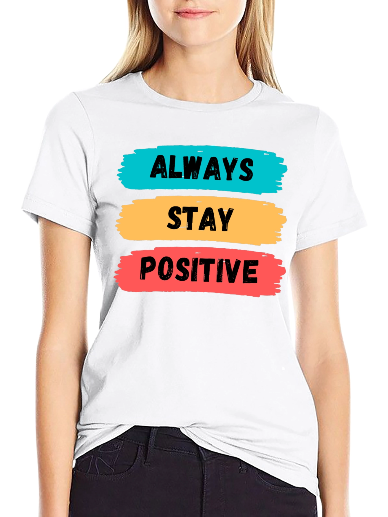 Always Stay Positive Graphic Tee