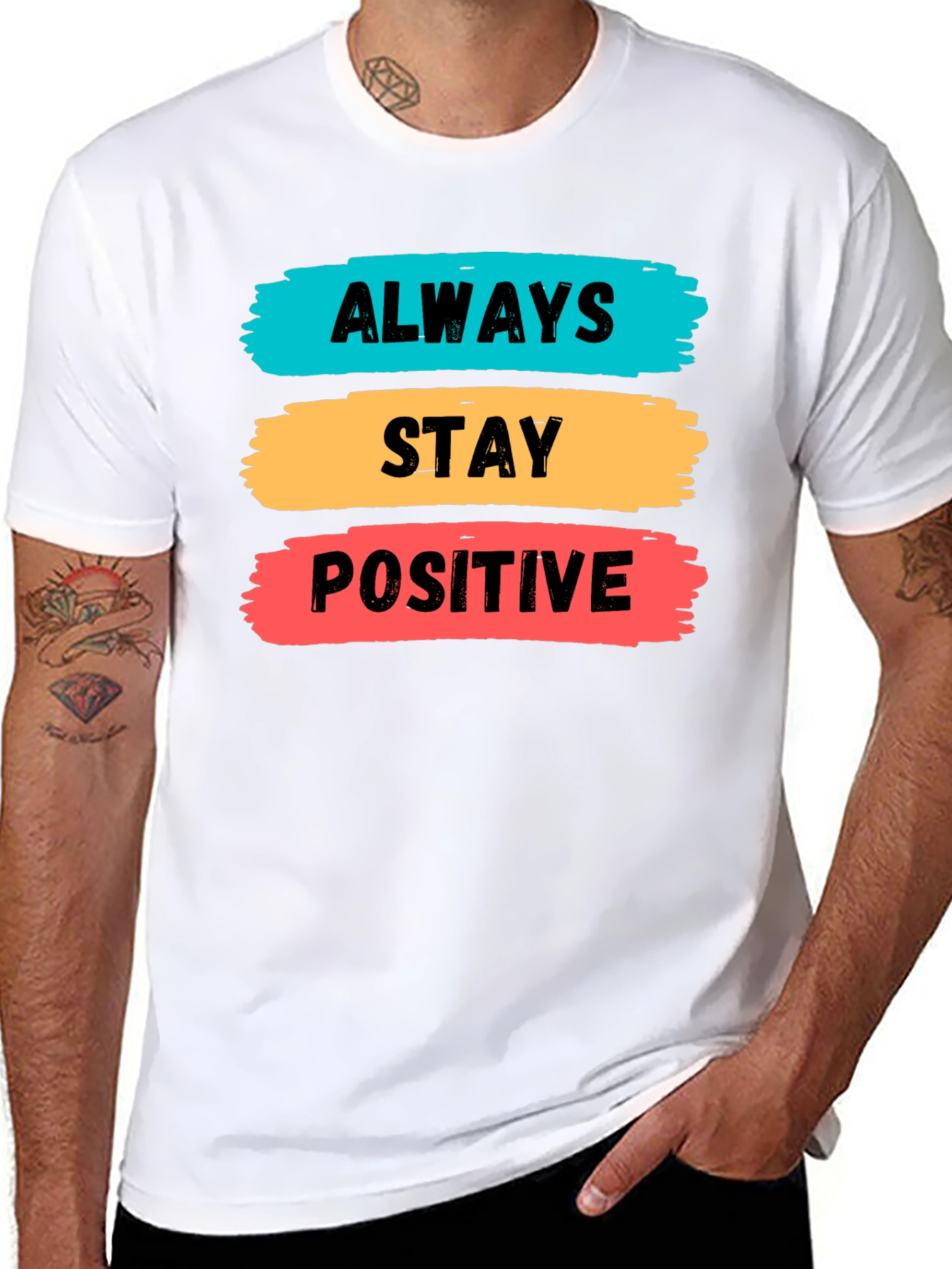 Always Stay Positive Graphic Tee