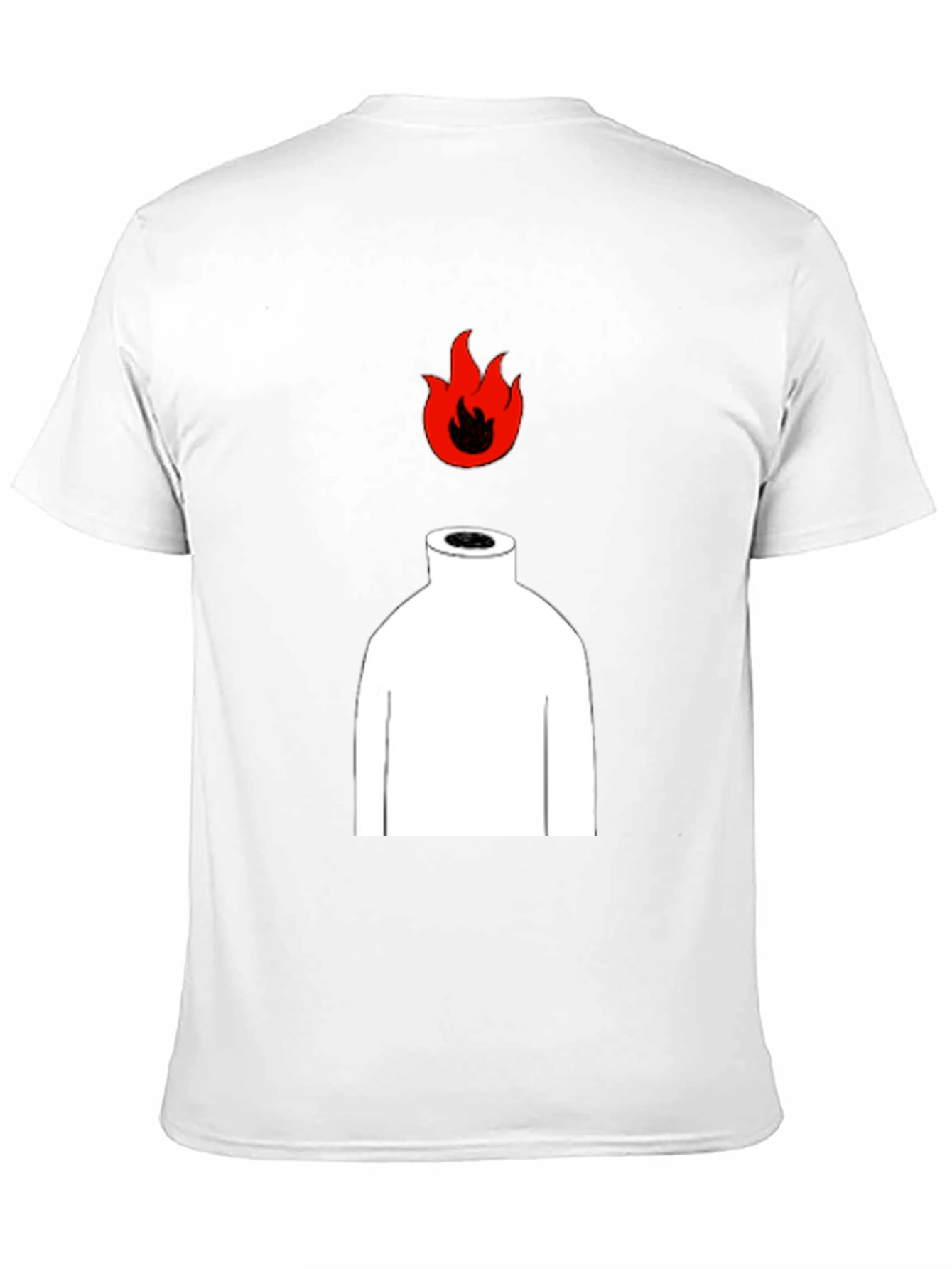 Head on Fire Graphic Tee - Black T-Shirt