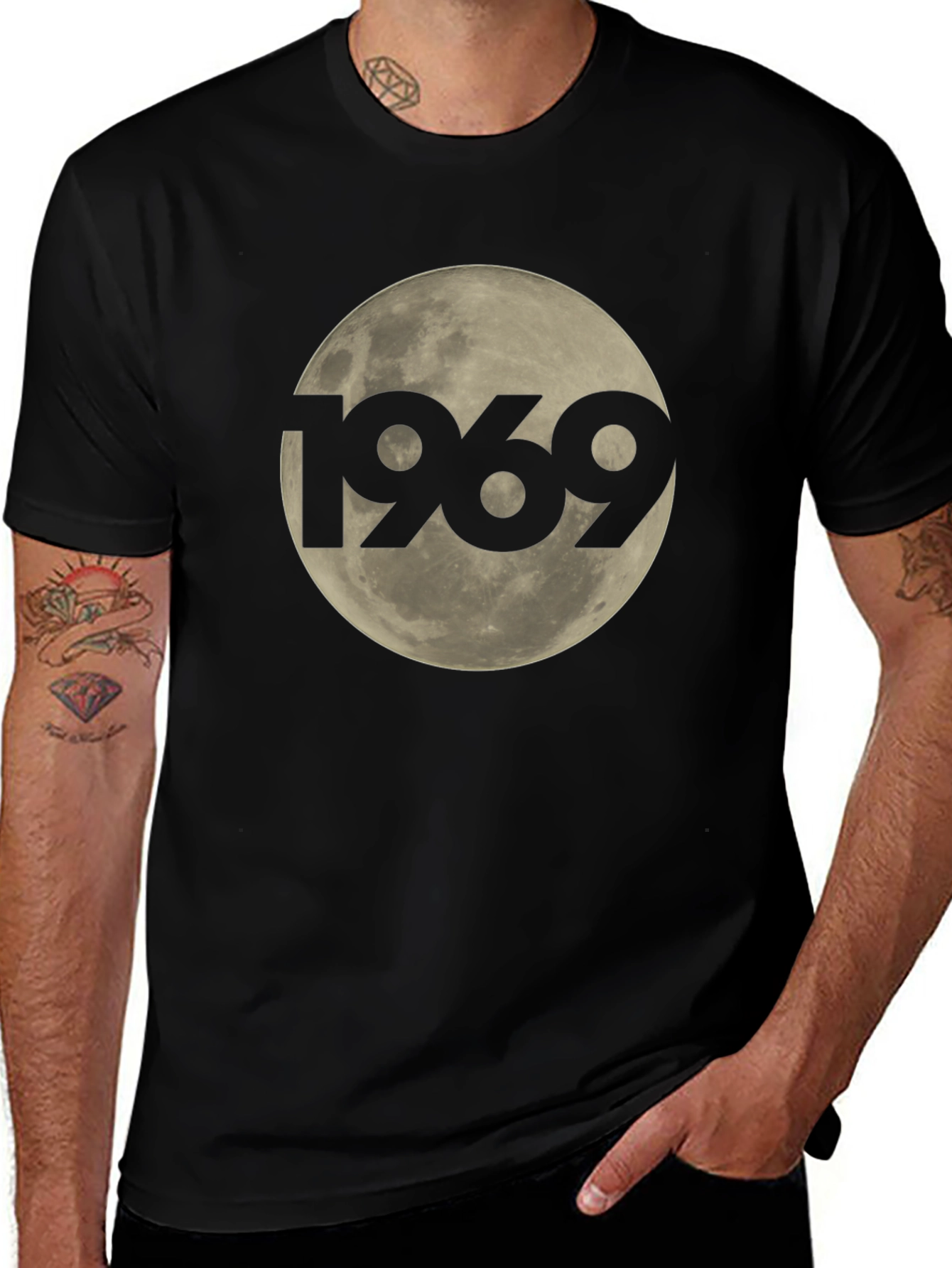 1969 Moon Landing Graphic T-Shirt