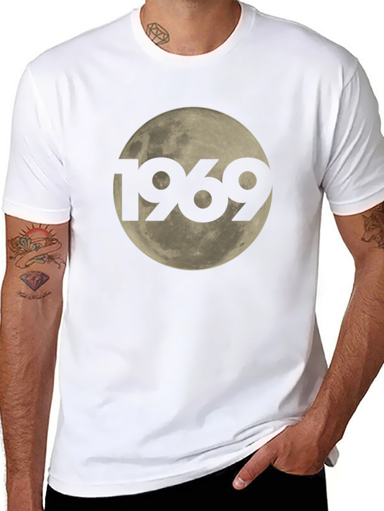1969 Moon Landing Graphic T-Shirt