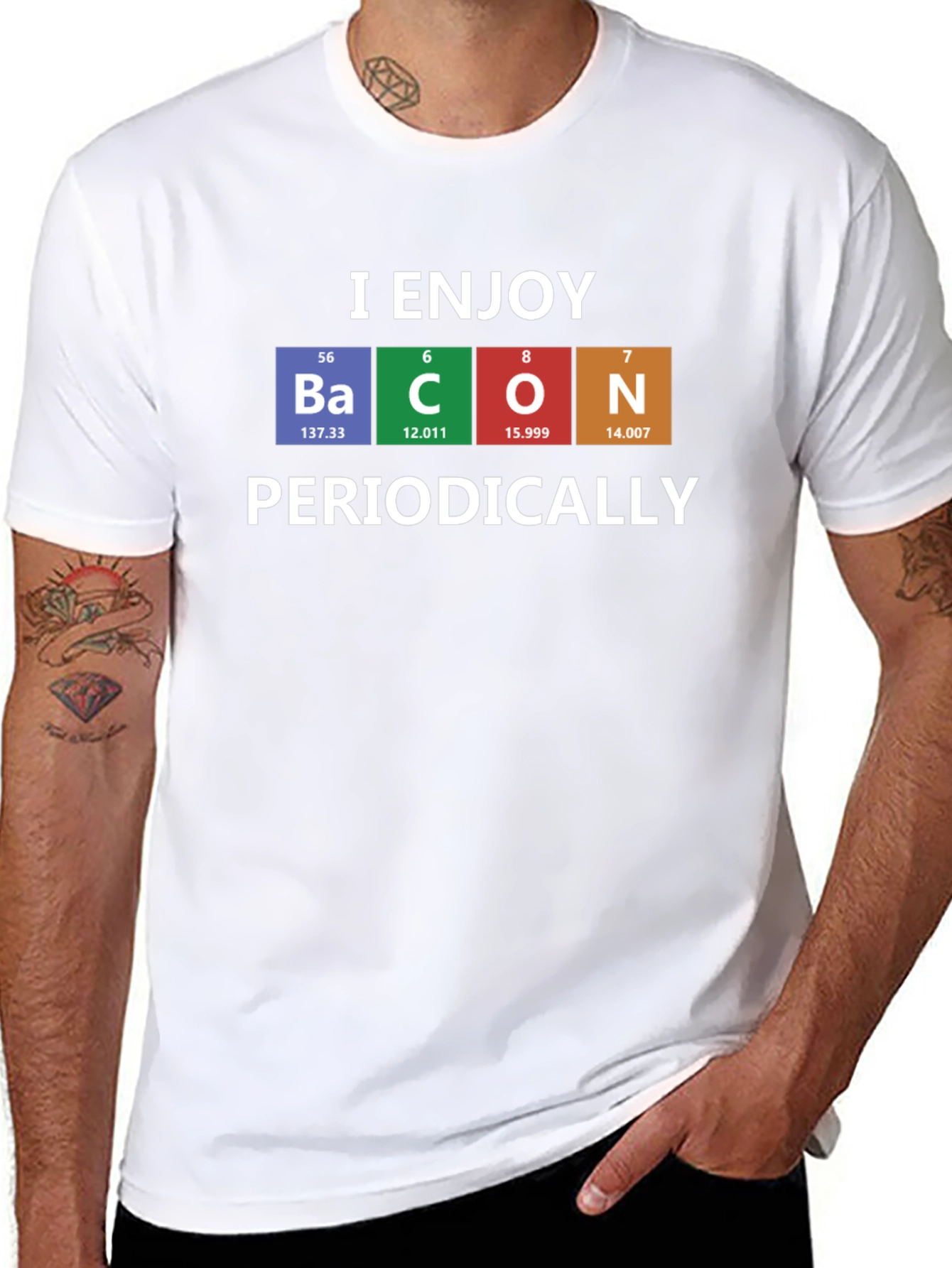 I Enjoy Bacon Periodically T-Shirt