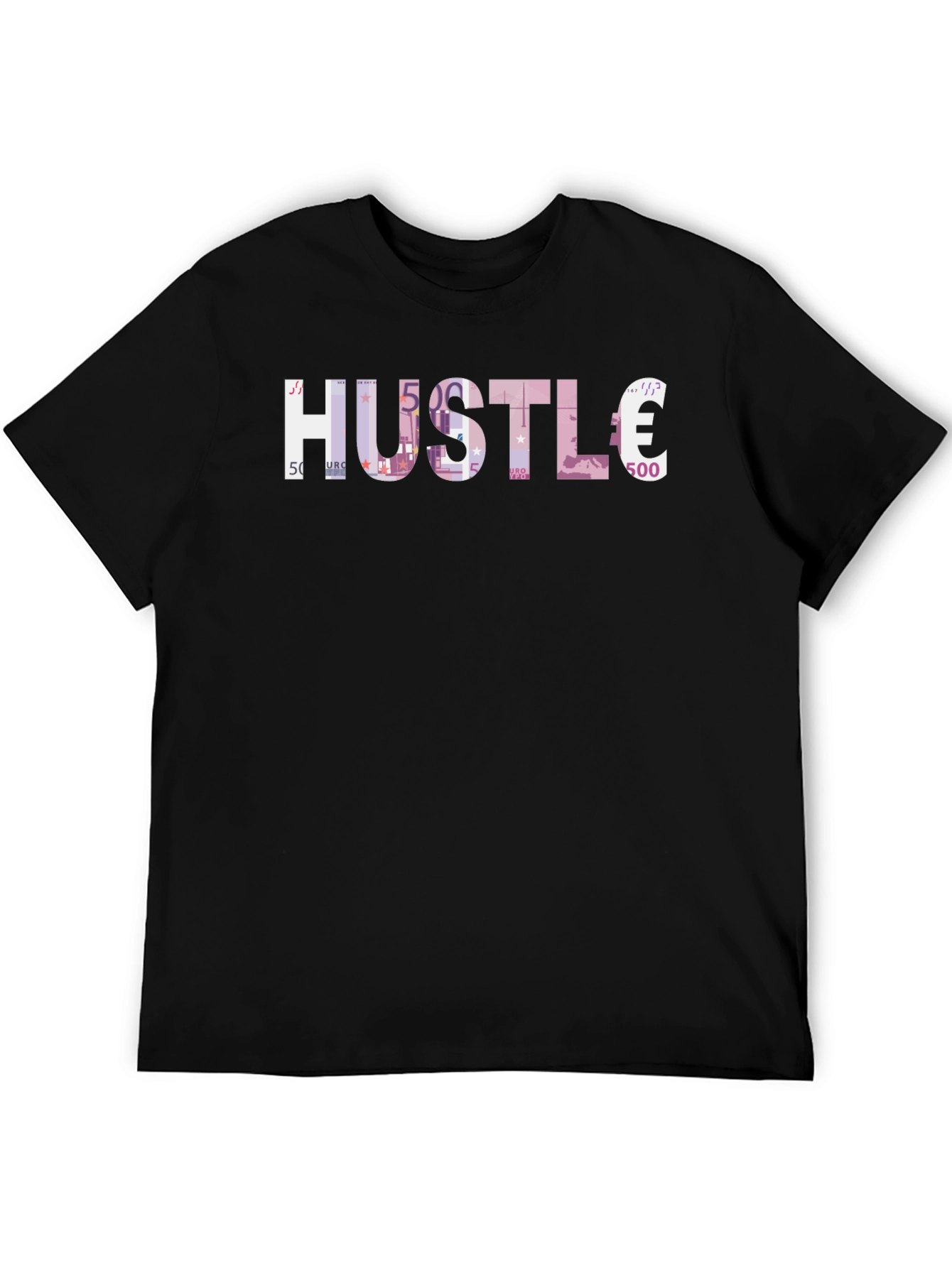 Hustle Money Euro Black T-Shirt