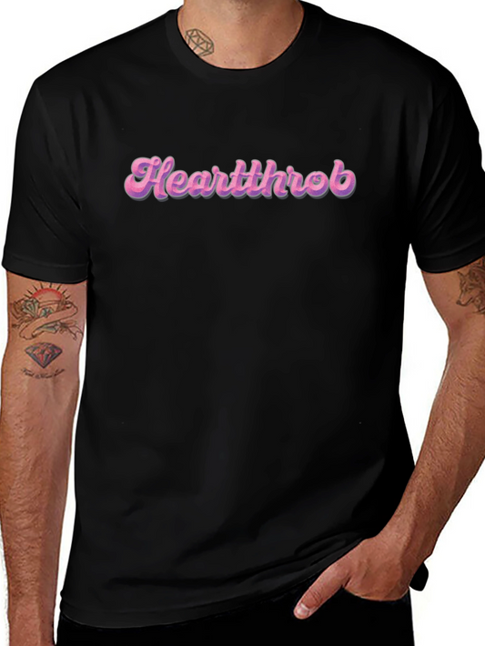 Heartthrob Graphic T-Shirt - Retro Pink