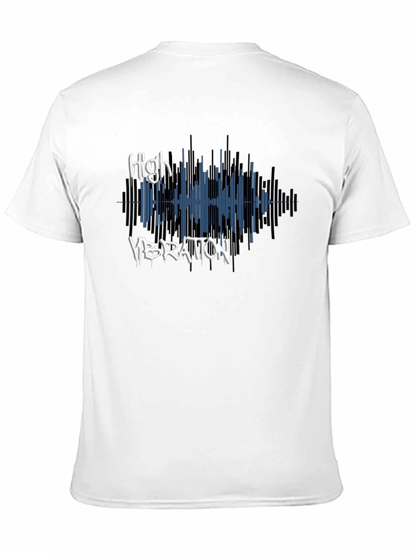 High Vibration Graphic Tee - Stylish Black T-Shirt