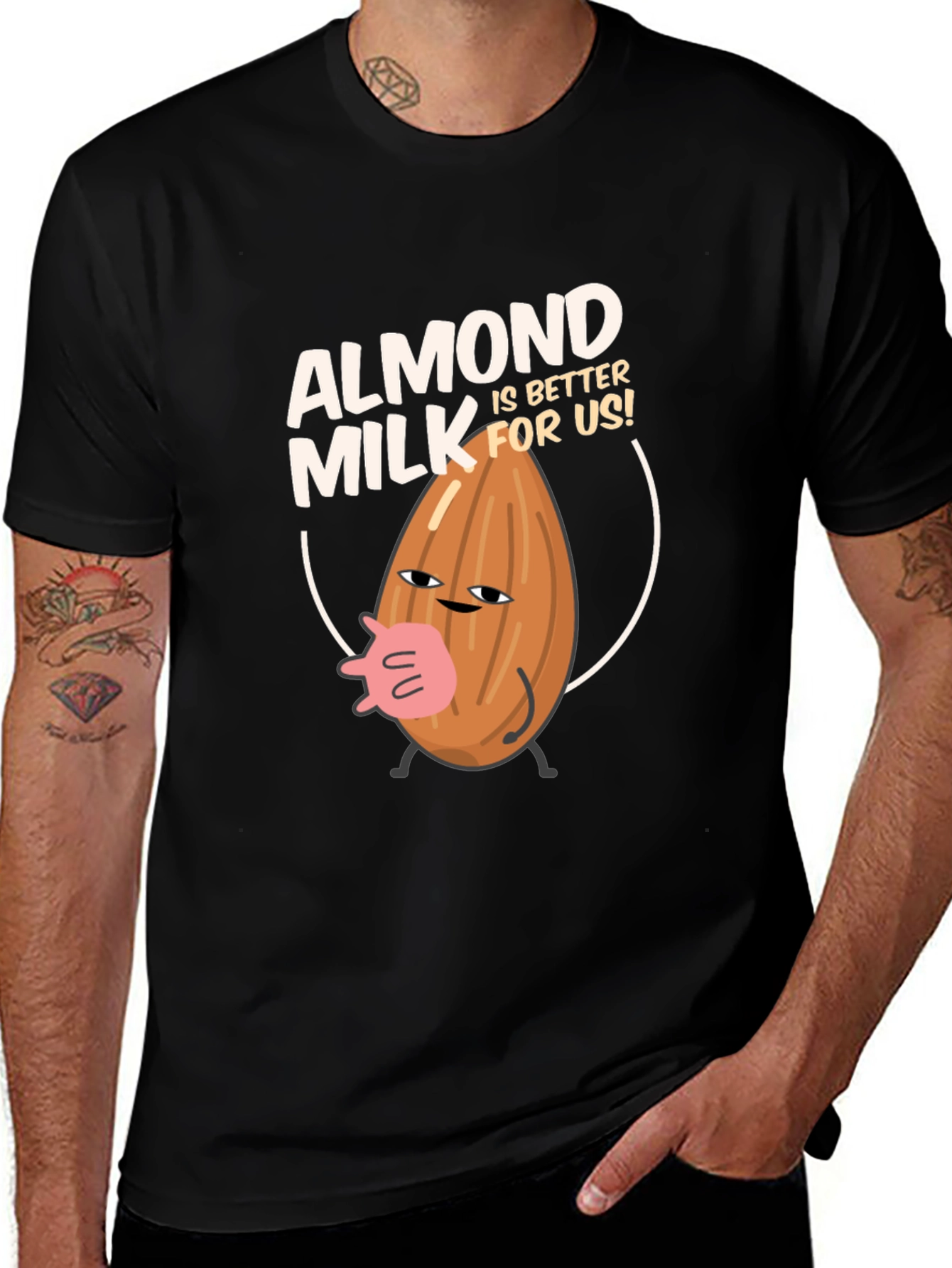 Almond Milk T-Shirt - Better For Us!