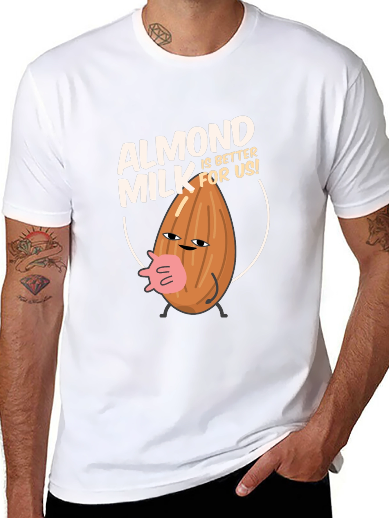 Almond Milk T-Shirt - Better For Us!