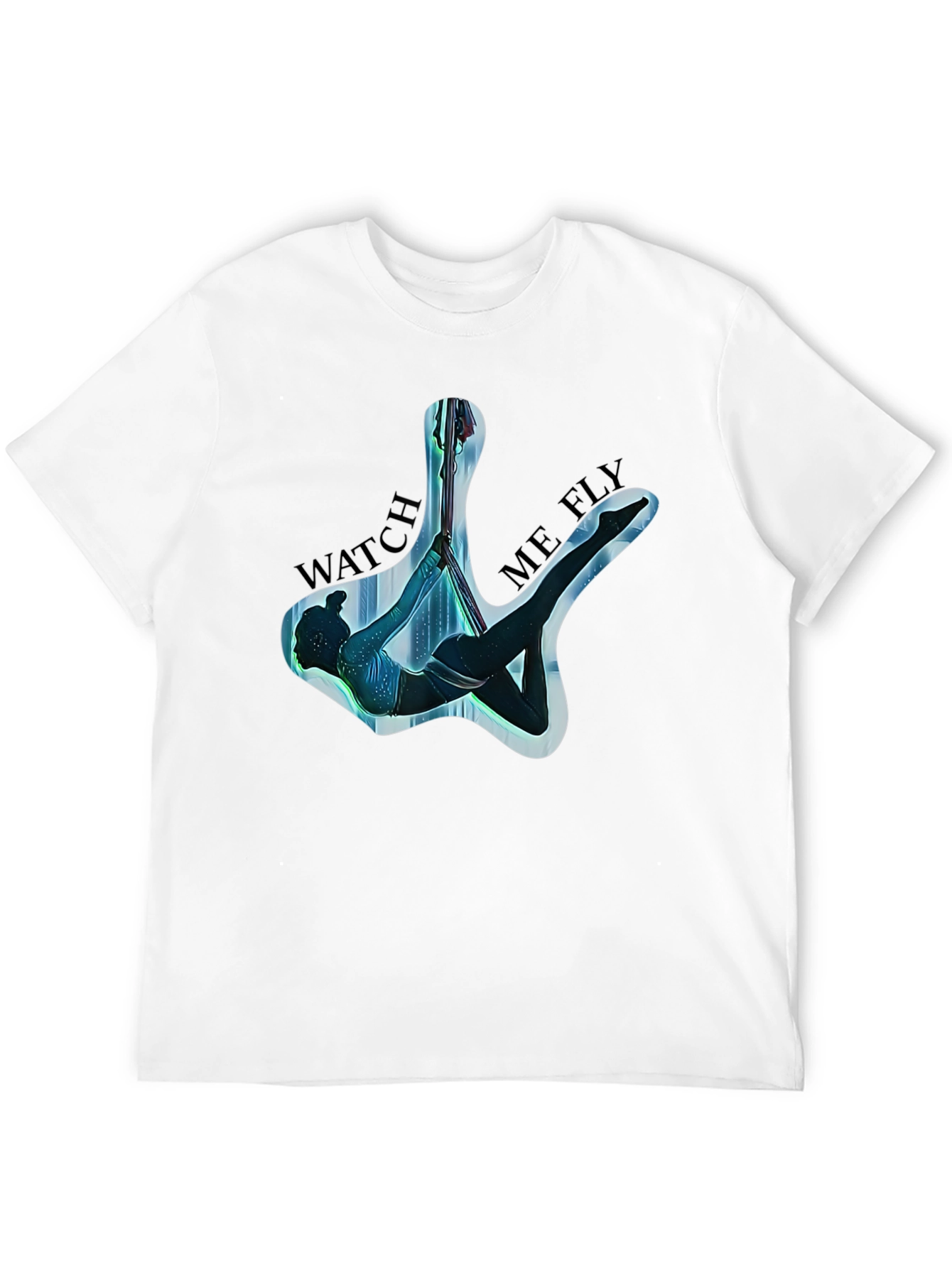 Aerial Arts Black T-Shirt - Watch Me Fly