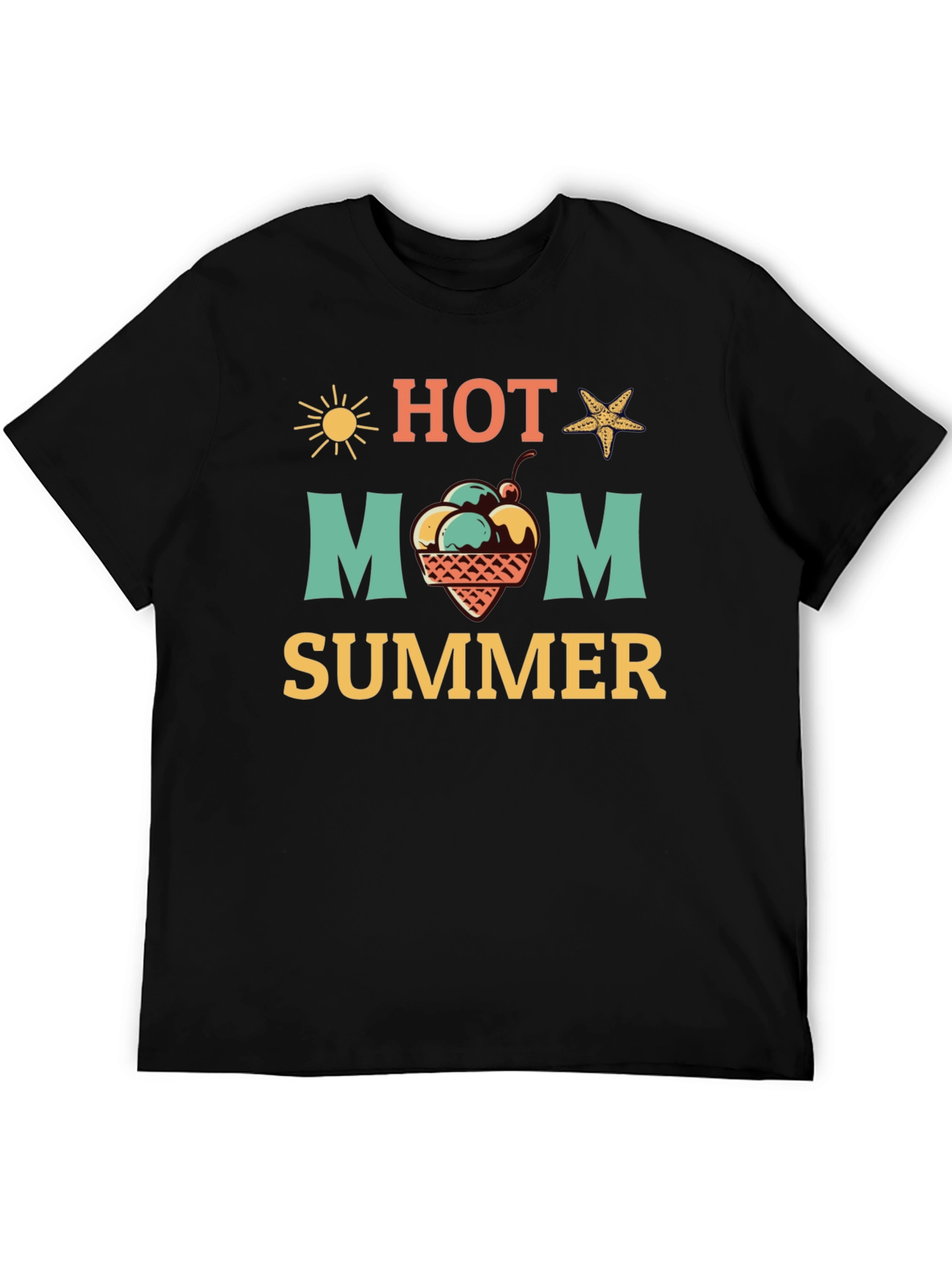 Hot Mom Summer Graphic T-Shirt
