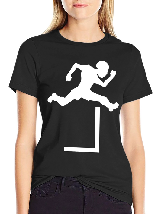 Hurdler Graphic Tee - Athletic Style