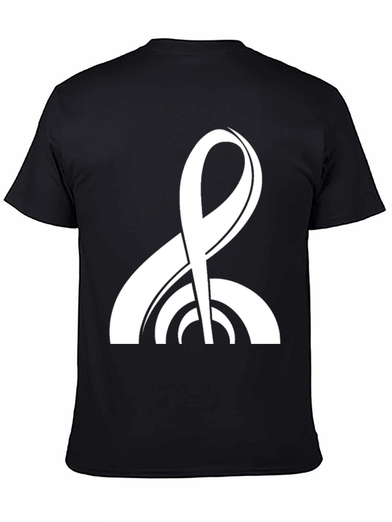 Abstract Symbol Black T-Shirt