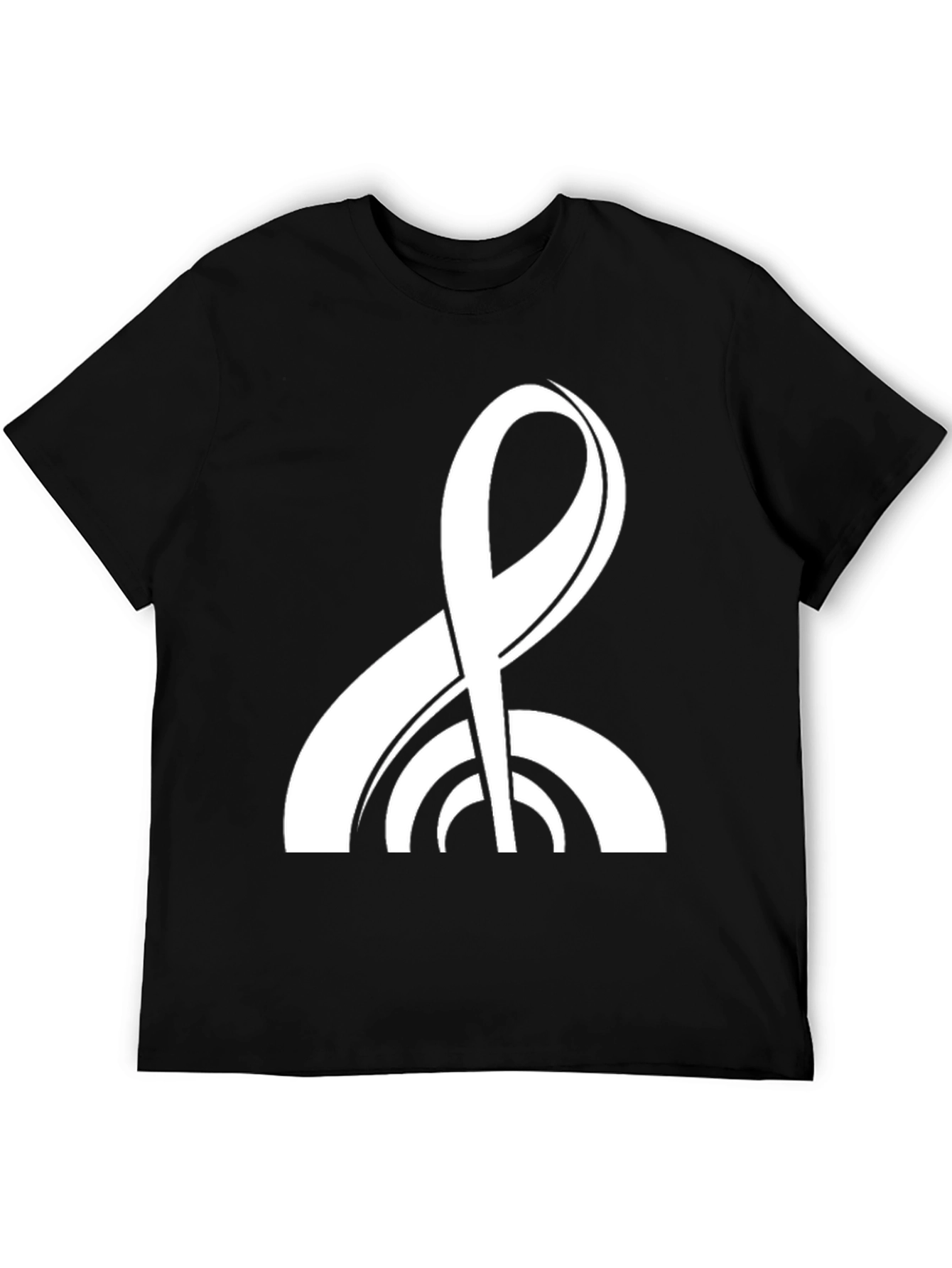 Abstract Symbol Black T-Shirt