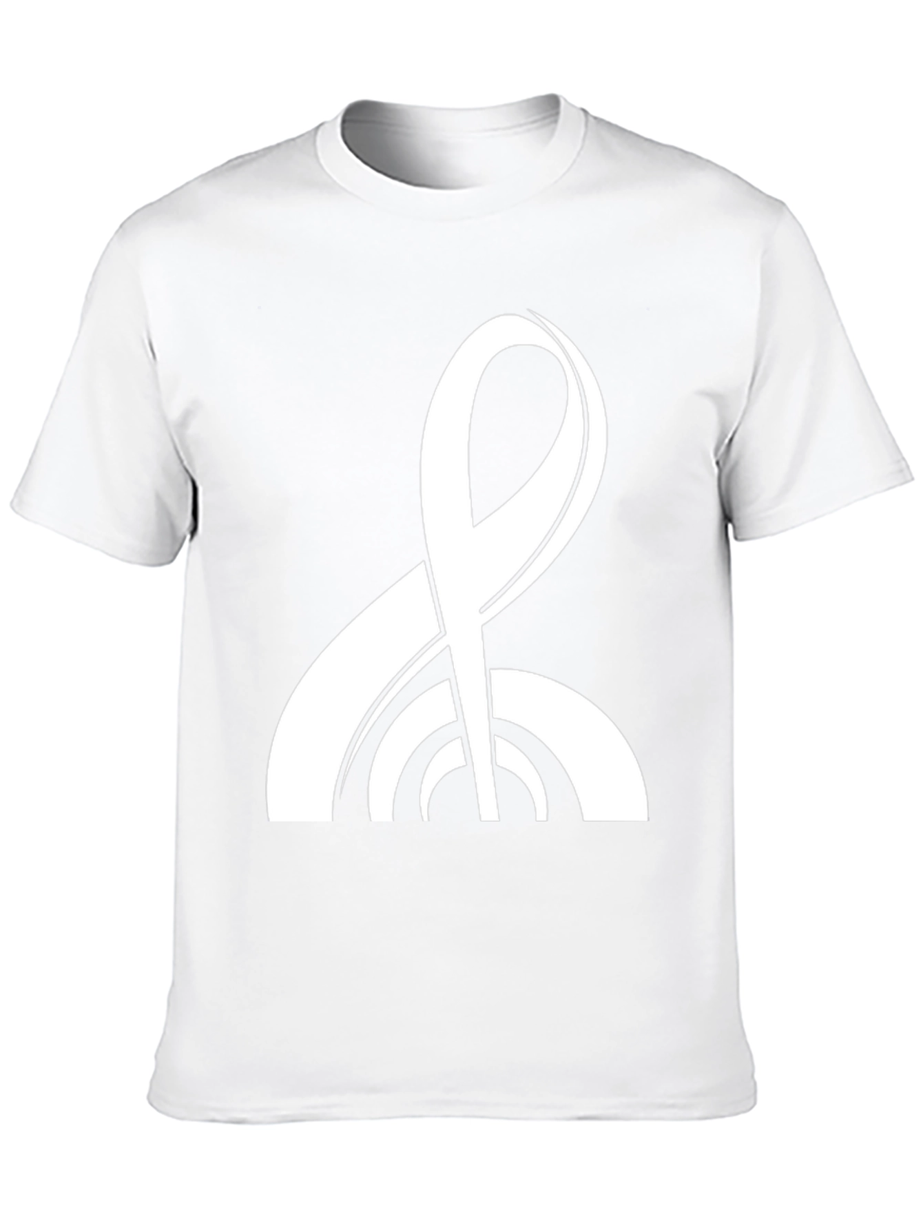 Abstract Symbol Black T-Shirt