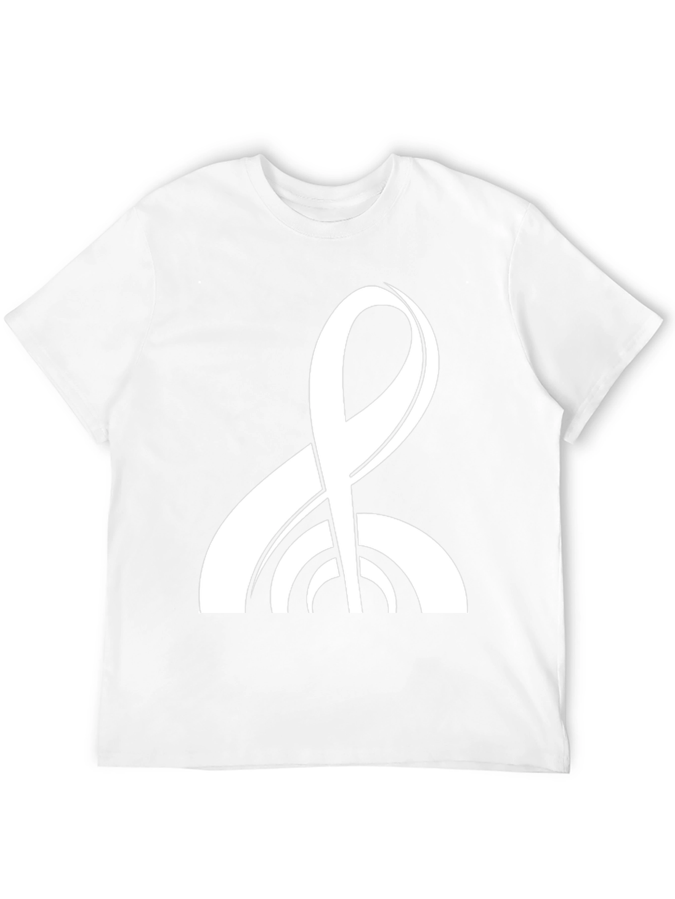 Abstract Symbol Black T-Shirt