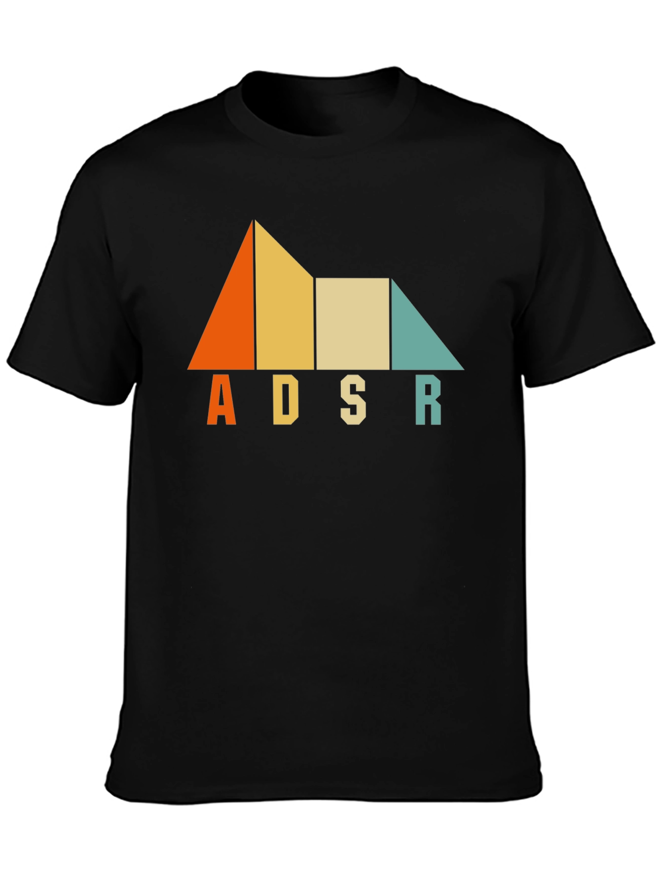 ADSR Graphic Tee - Retro Synth Design