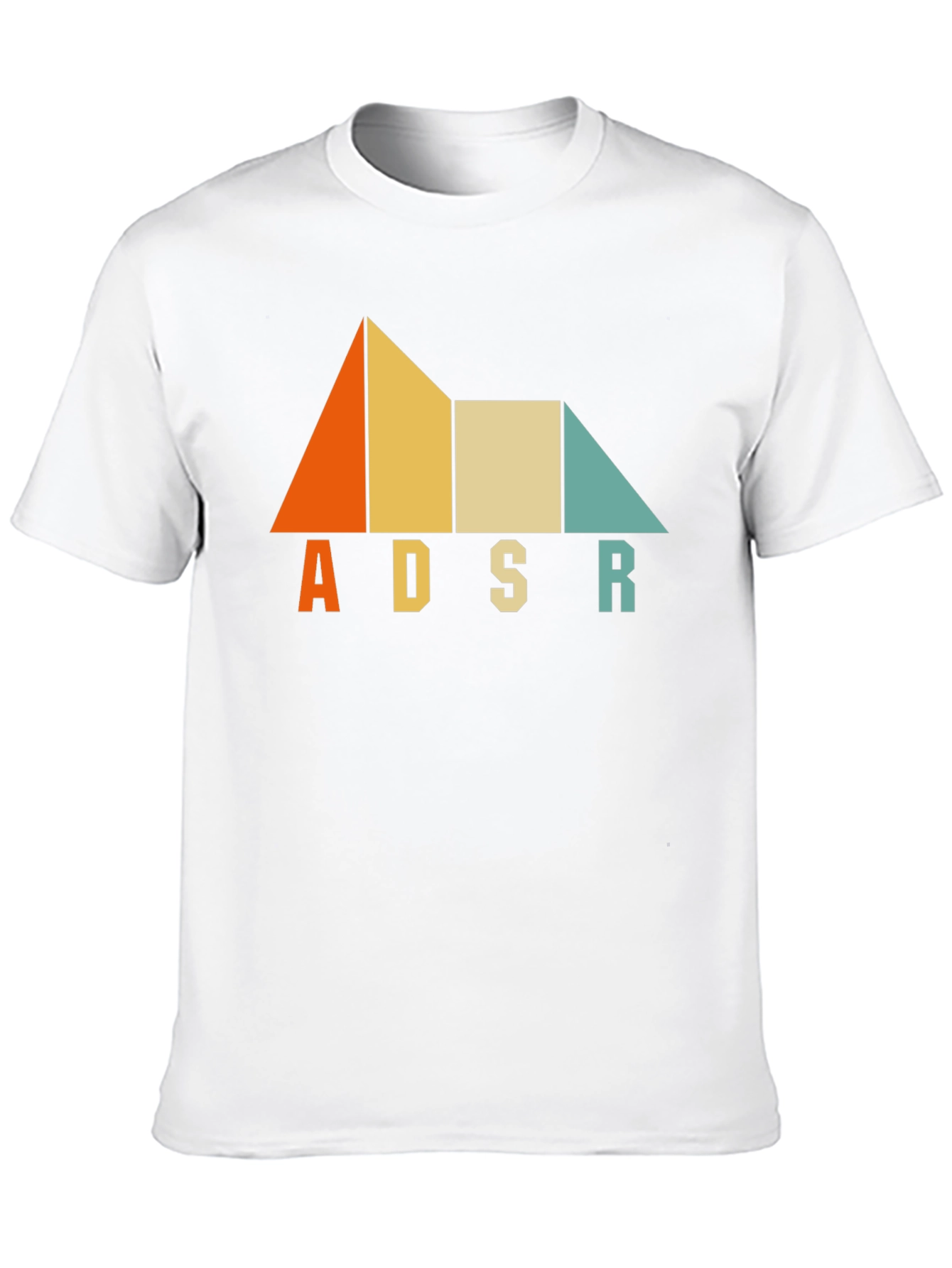 ADSR Graphic Tee - Retro Synth Design