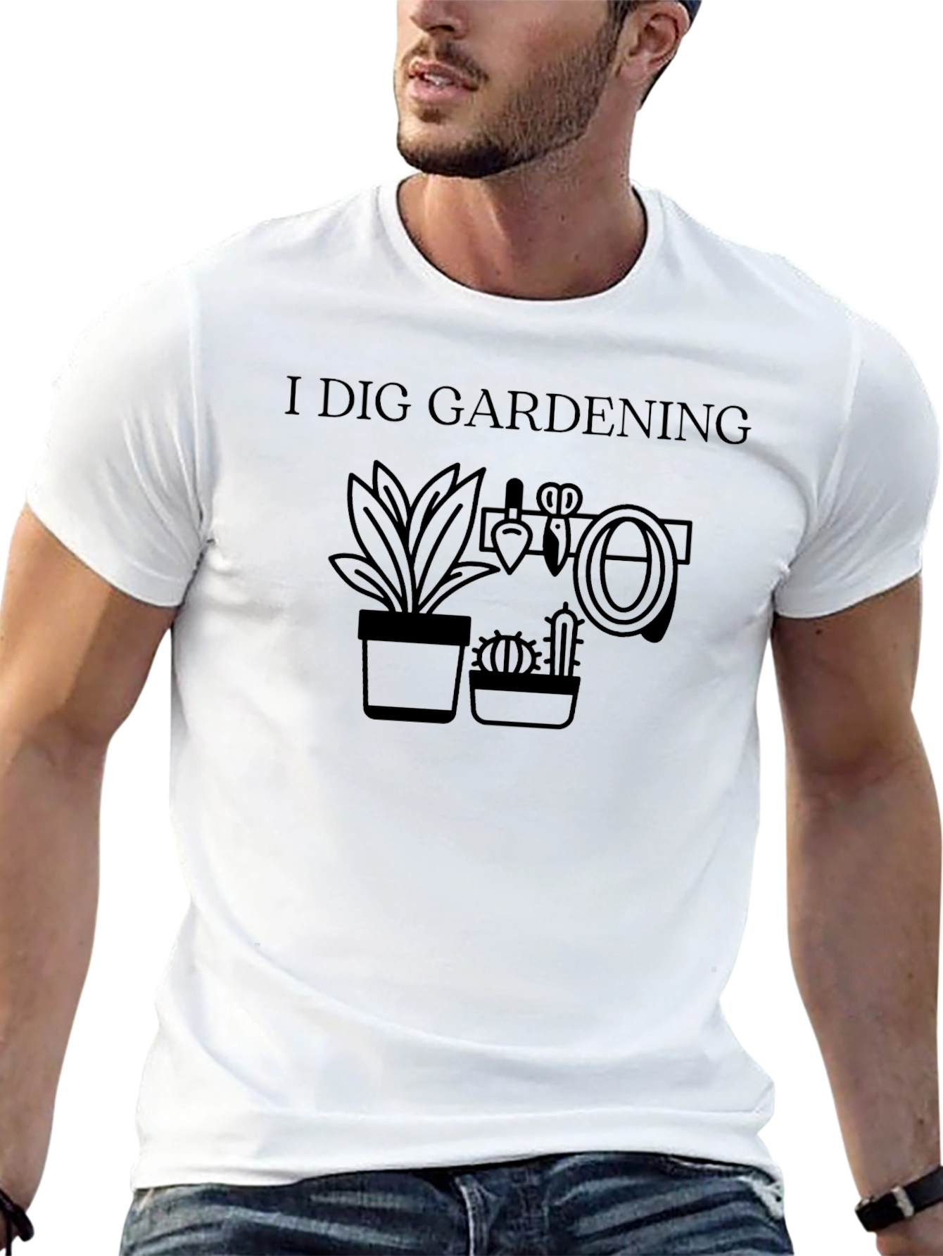 I Dig Gardening Graphic T-Shirt