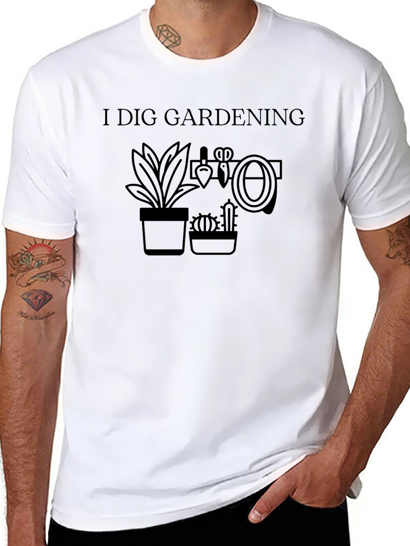 I Dig Gardening Graphic T-Shirt