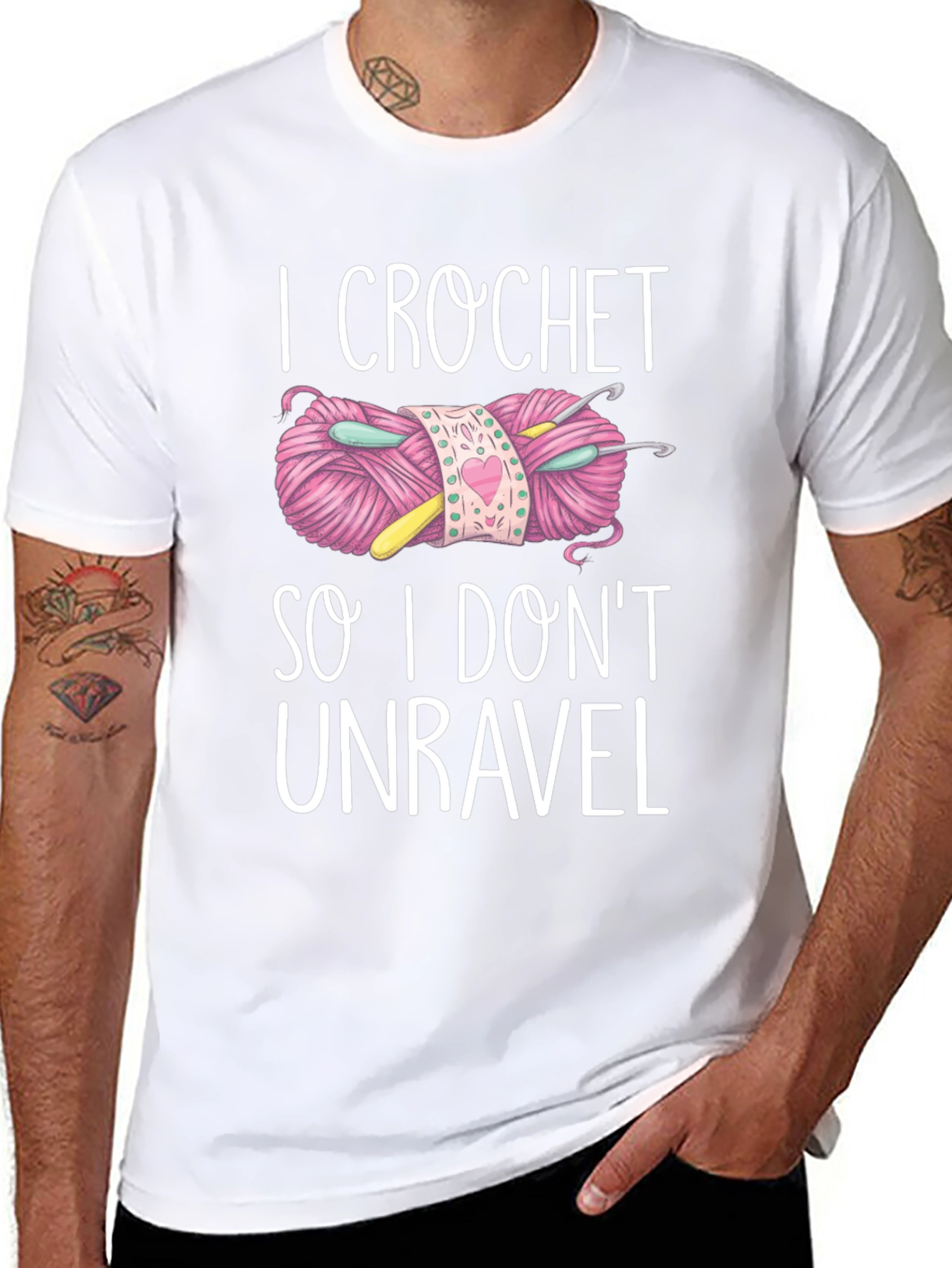 I Crochet So I Dont Unravel T-Shirt