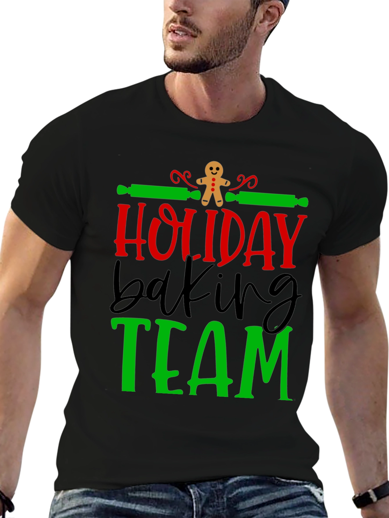 Holiday Baking Team Graphic T-Shirt