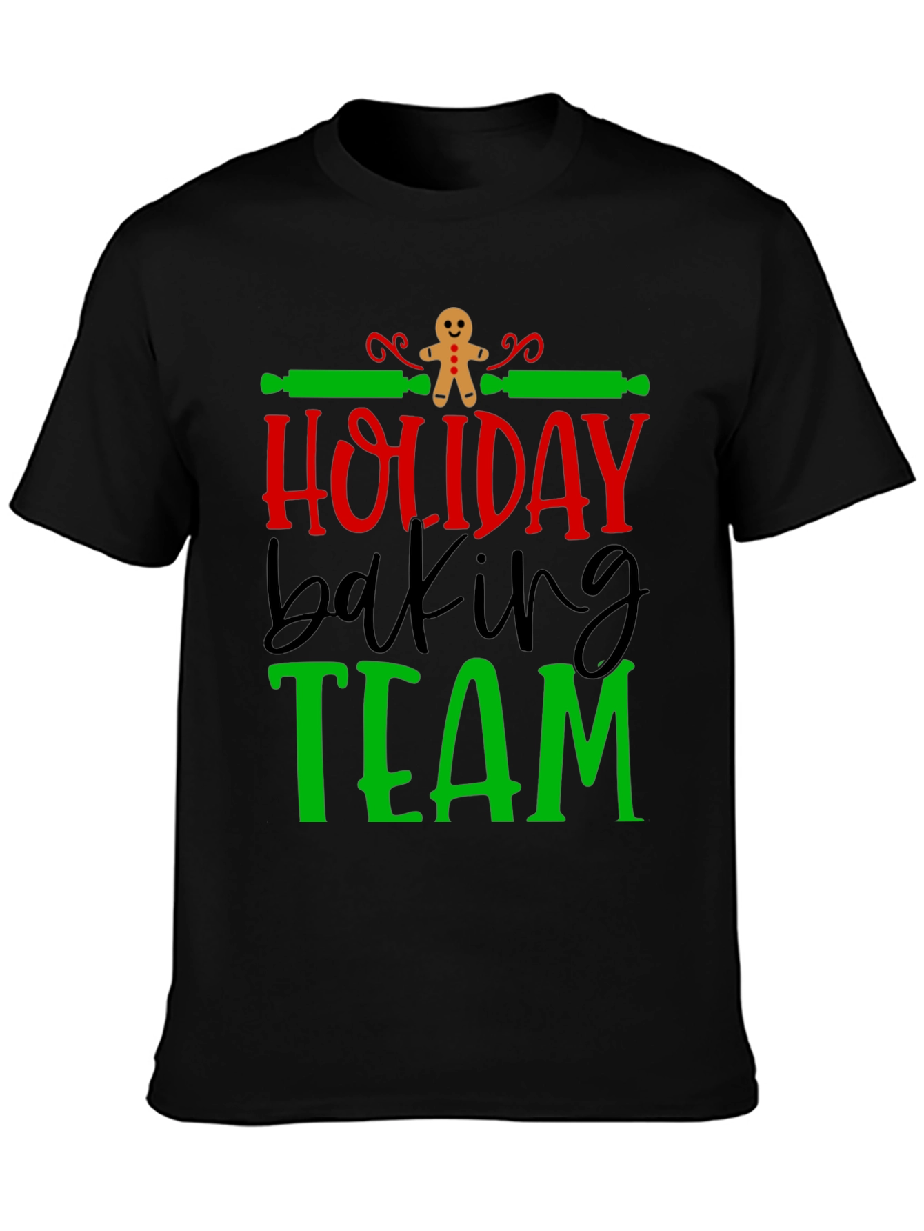 Holiday Baking Team Graphic T-Shirt
