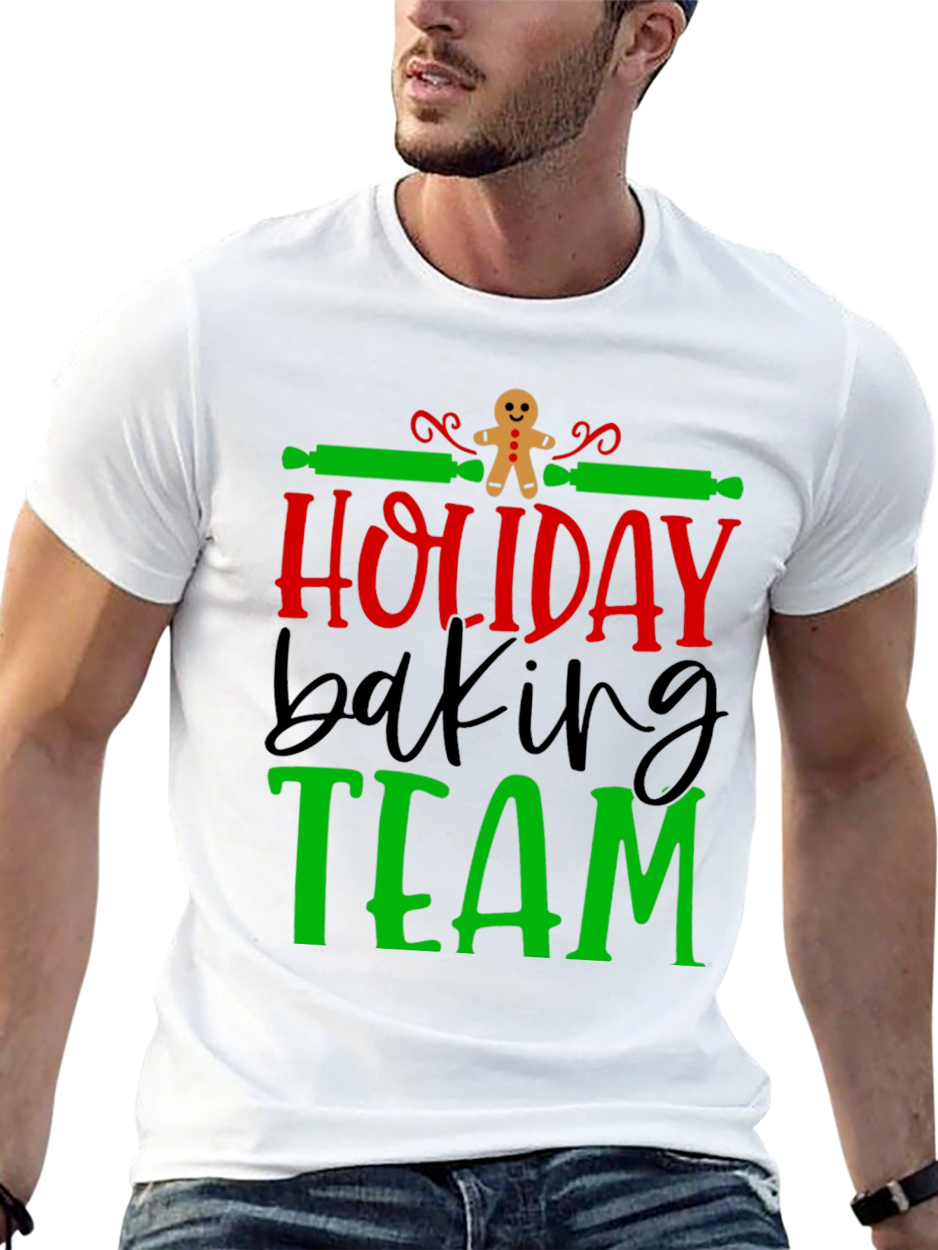 Holiday Baking Team Graphic T-Shirt