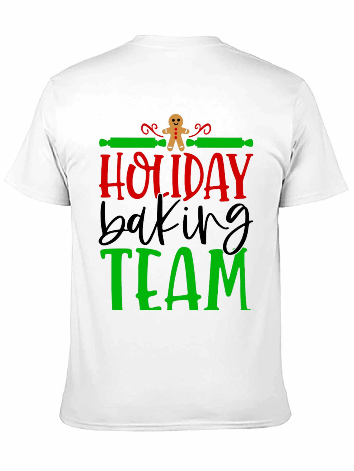 Holiday Baking Team Graphic T-Shirt