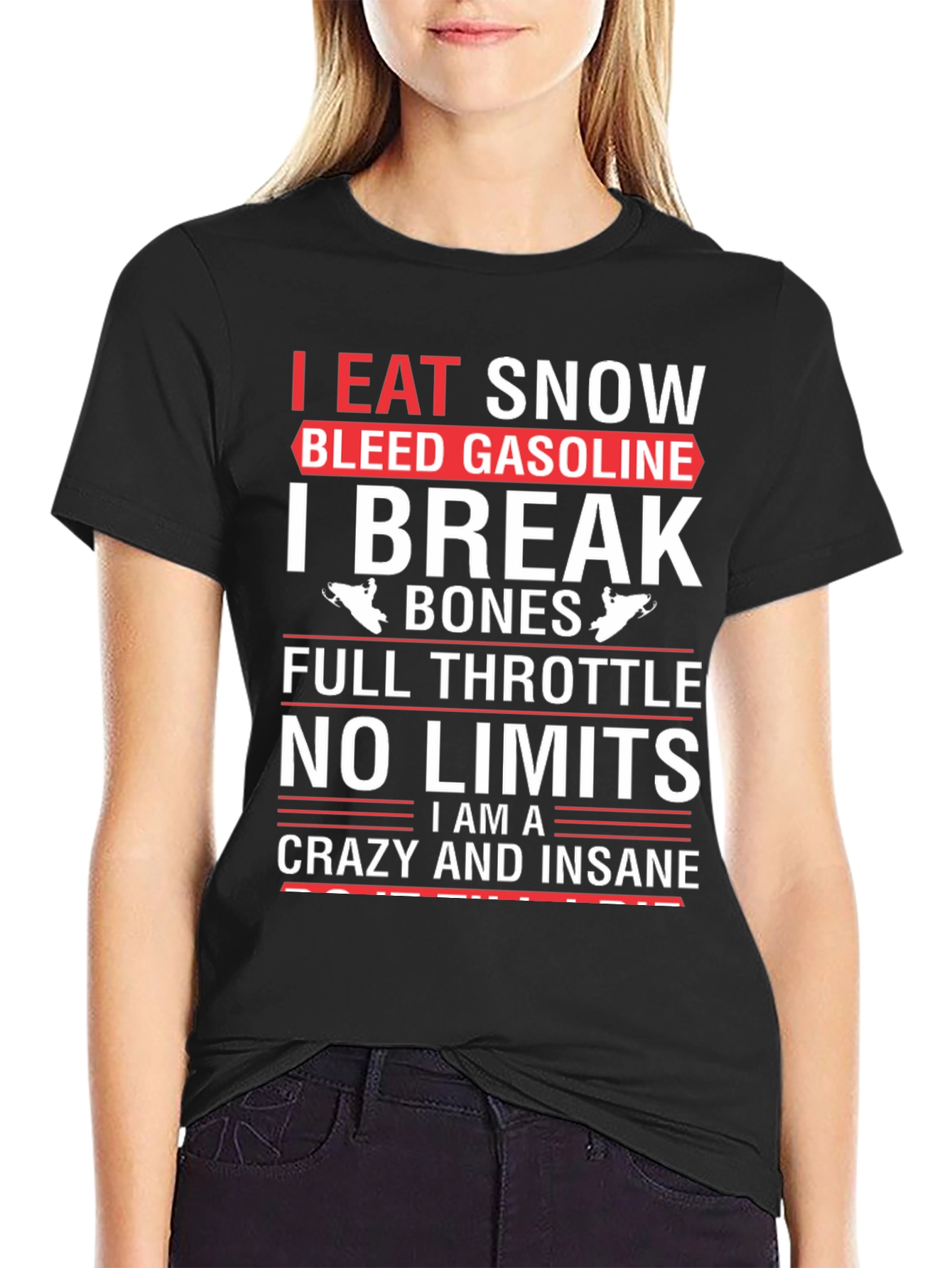 I Eat Snow Bleed Gasoline T-Shirt