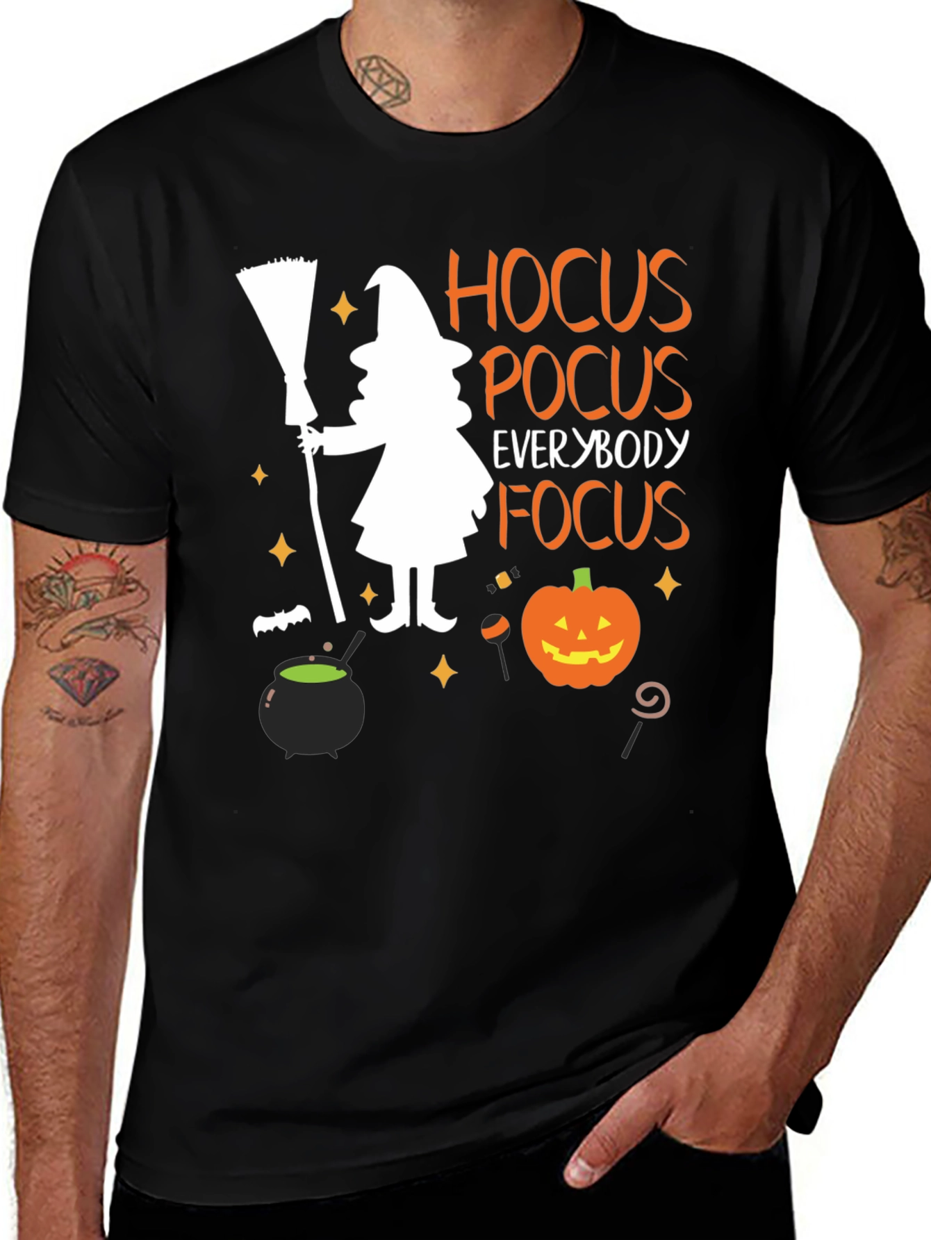 Hocus Pocus Halloween Graphic Tee