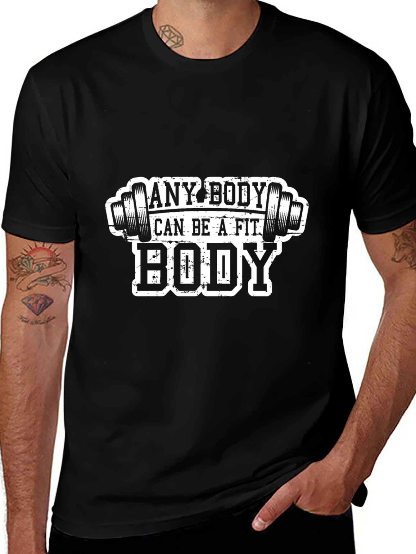 Any Body Can Be a Fit Body T-Shirt