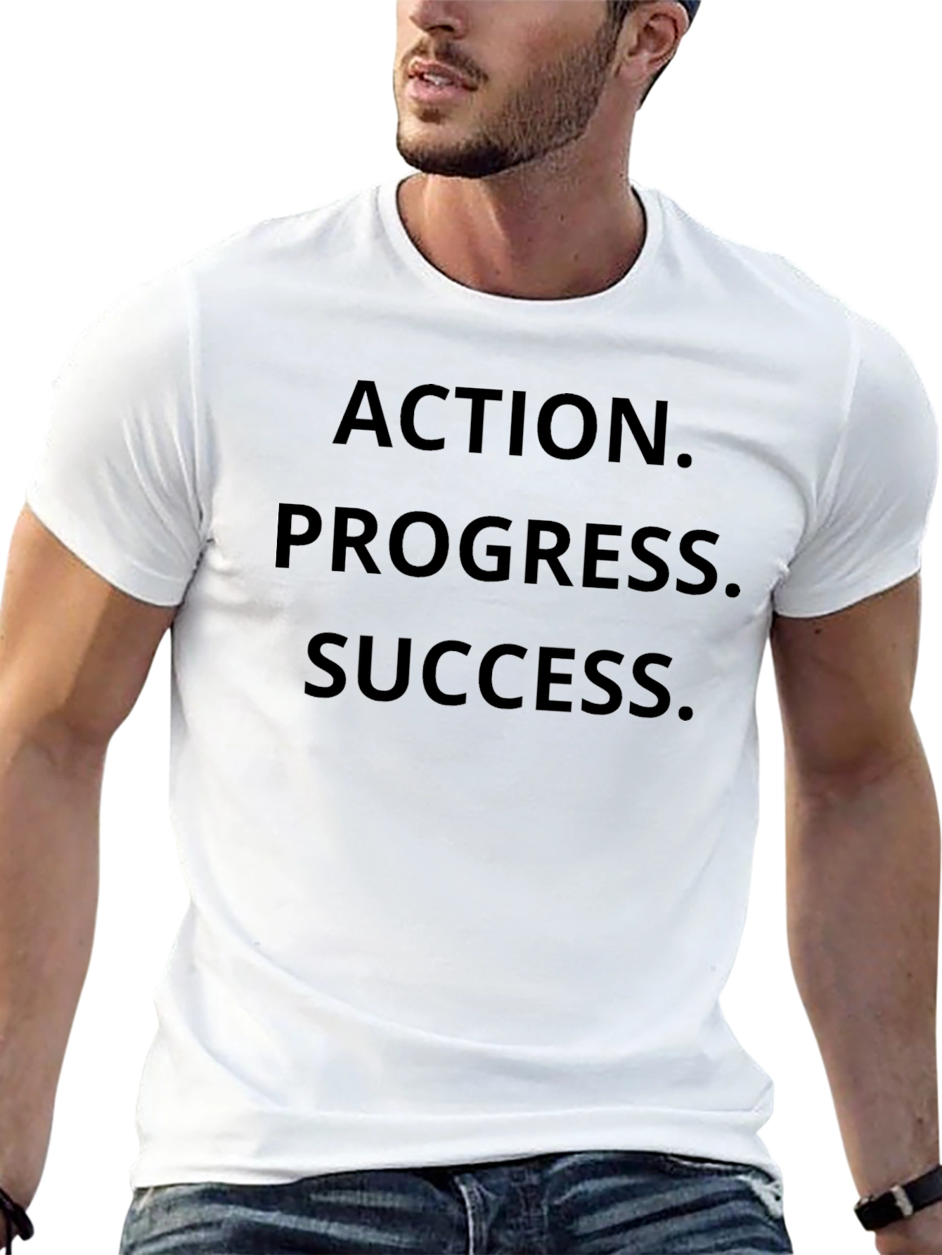Action Progress Success Graphic Tee