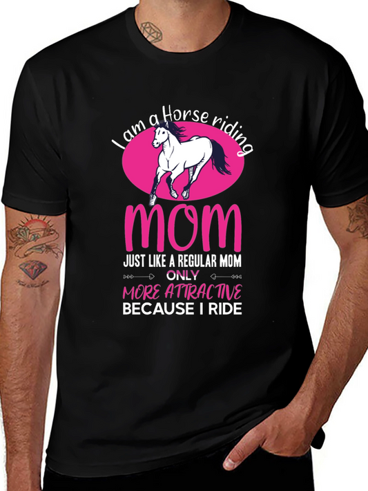 Horse Riding Mom T-Shirt