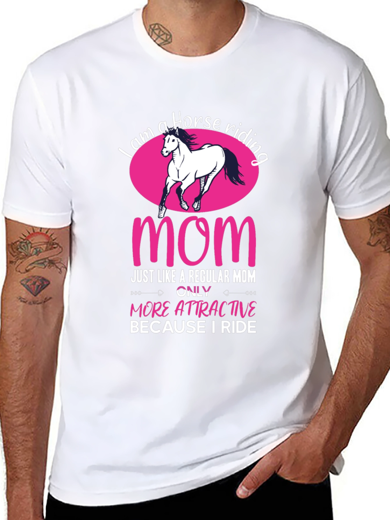 Horse Riding Mom T-Shirt