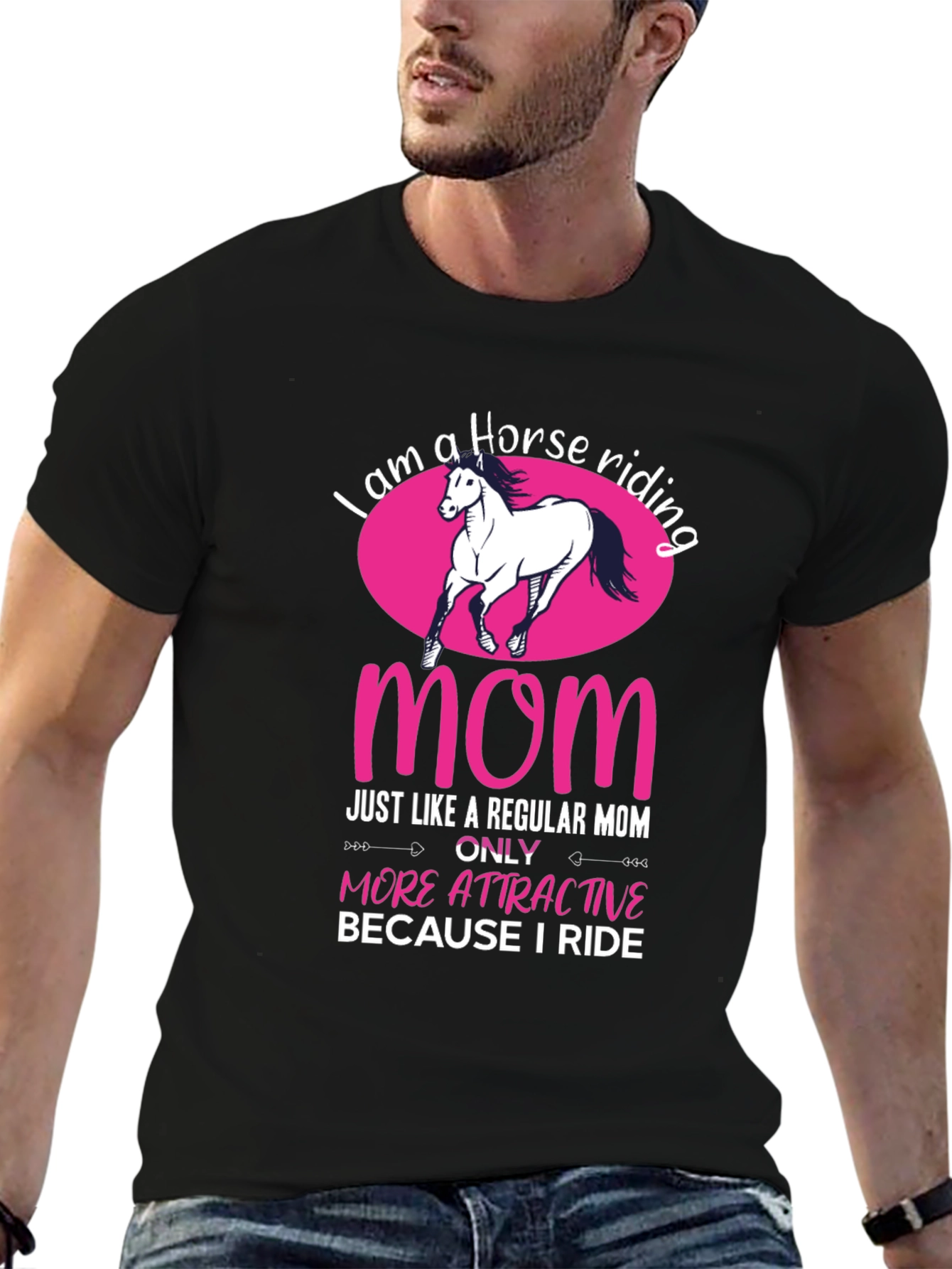 Horse Riding Mom T-Shirt