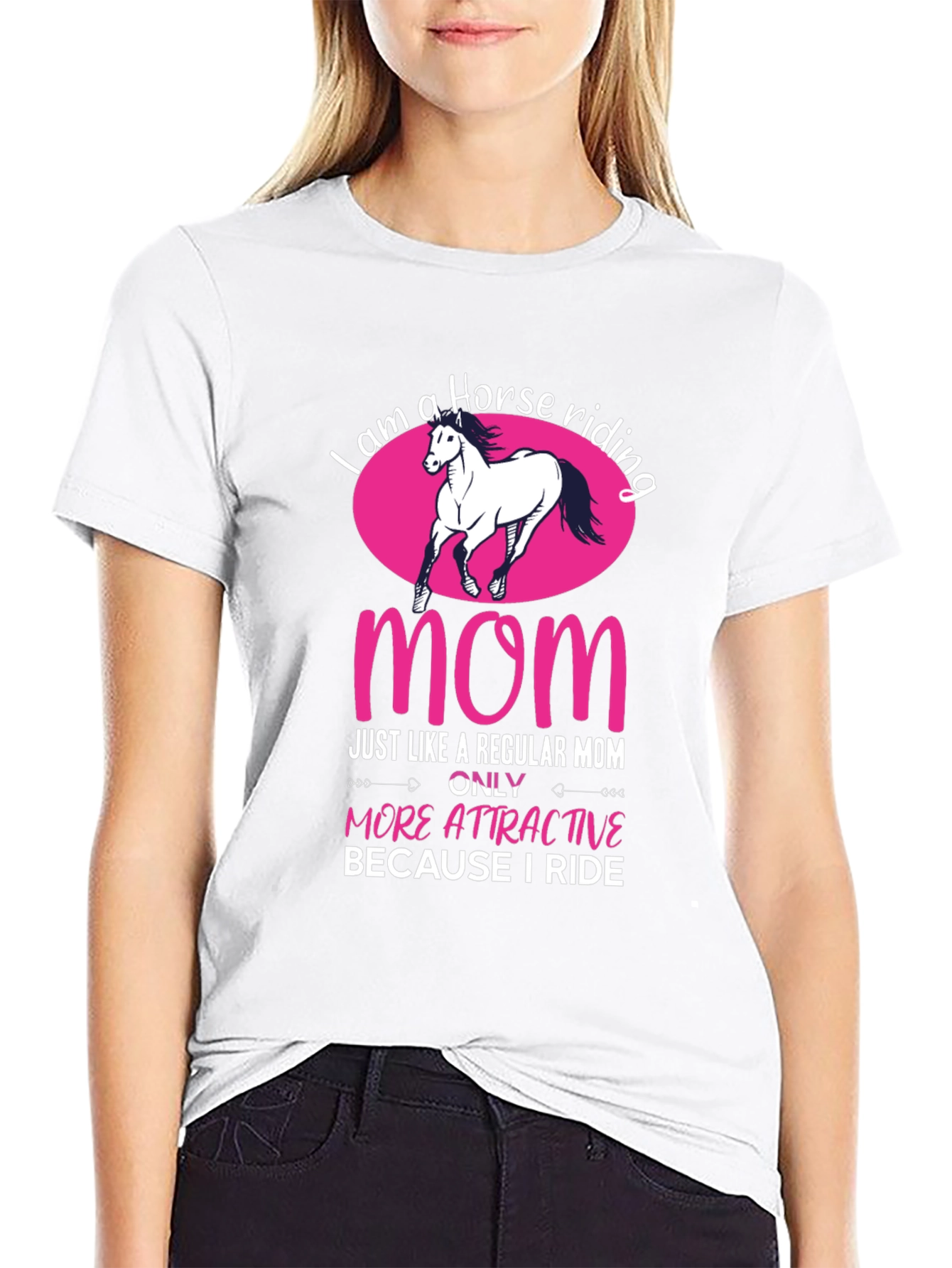 Horse Riding Mom T-Shirt