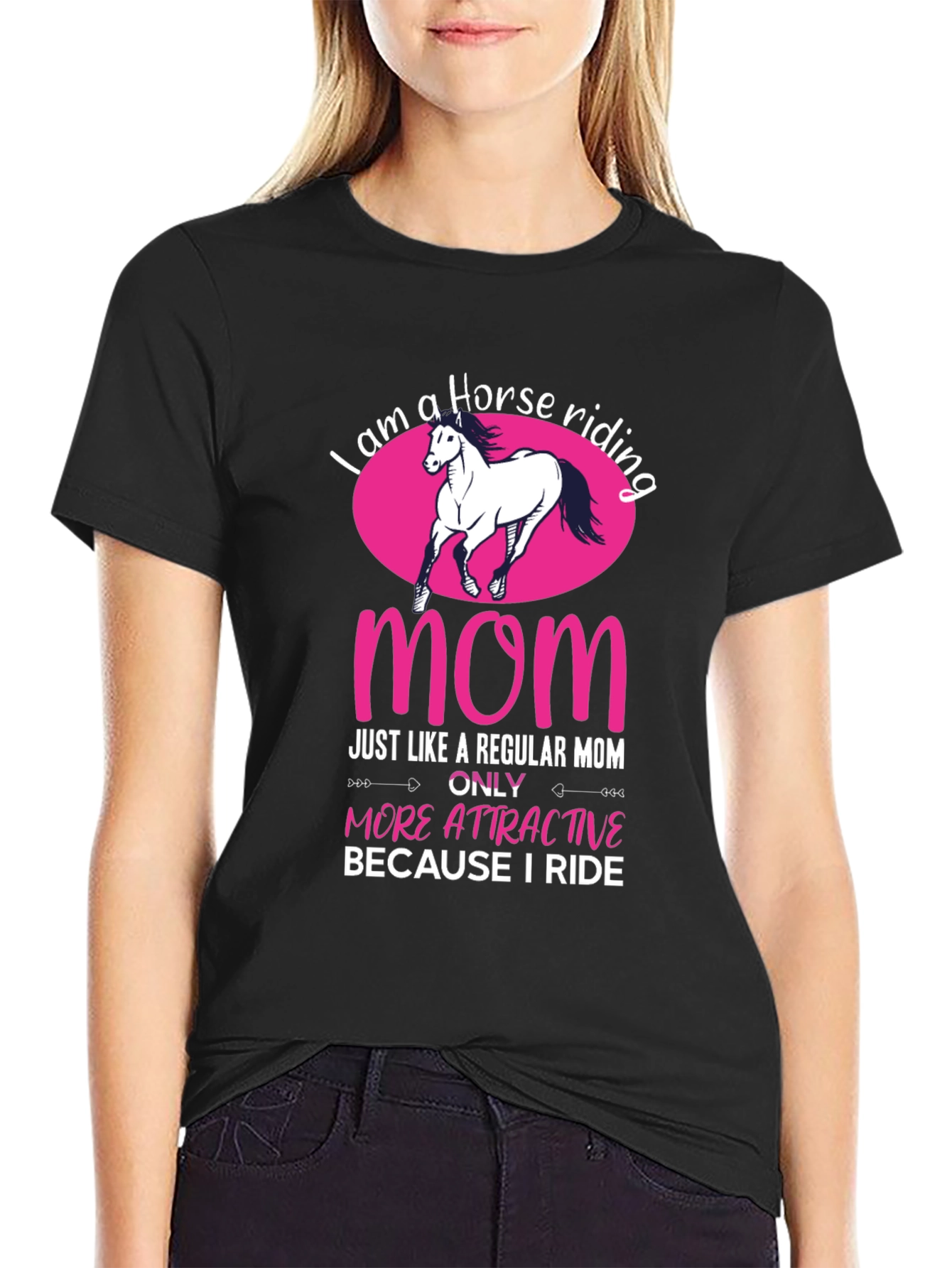 Horse Riding Mom T-Shirt