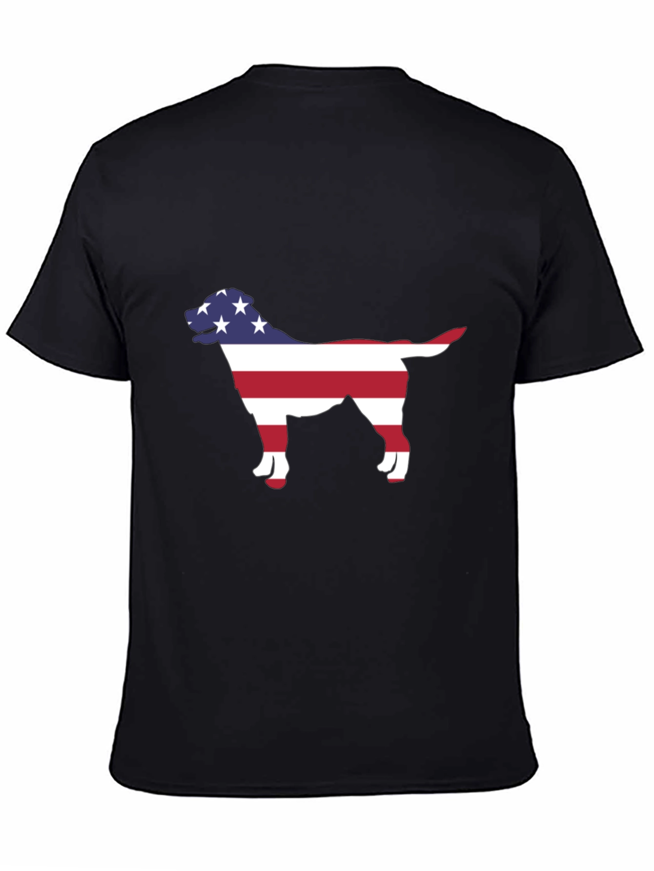 American Dog Silhouette T-Shirt