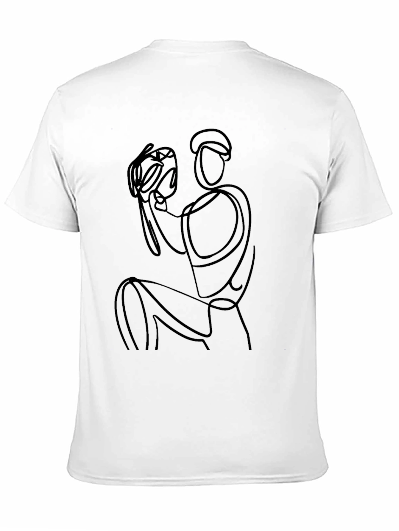 Abstract Pitcher Graphic T-Shirt - Modern Baseball Fan Apparel