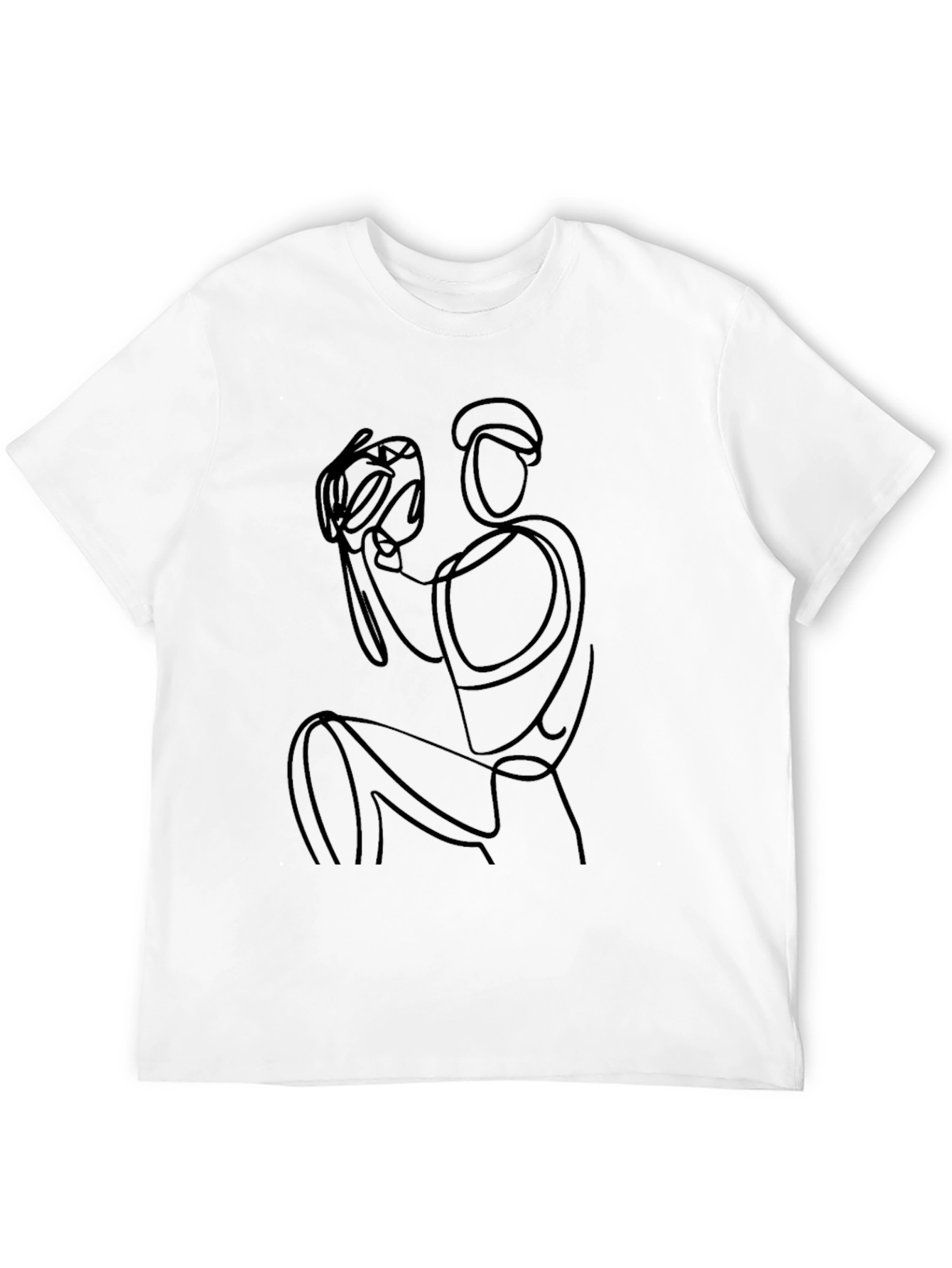 Abstract Pitcher Graphic T-Shirt - Modern Baseball Fan Apparel
