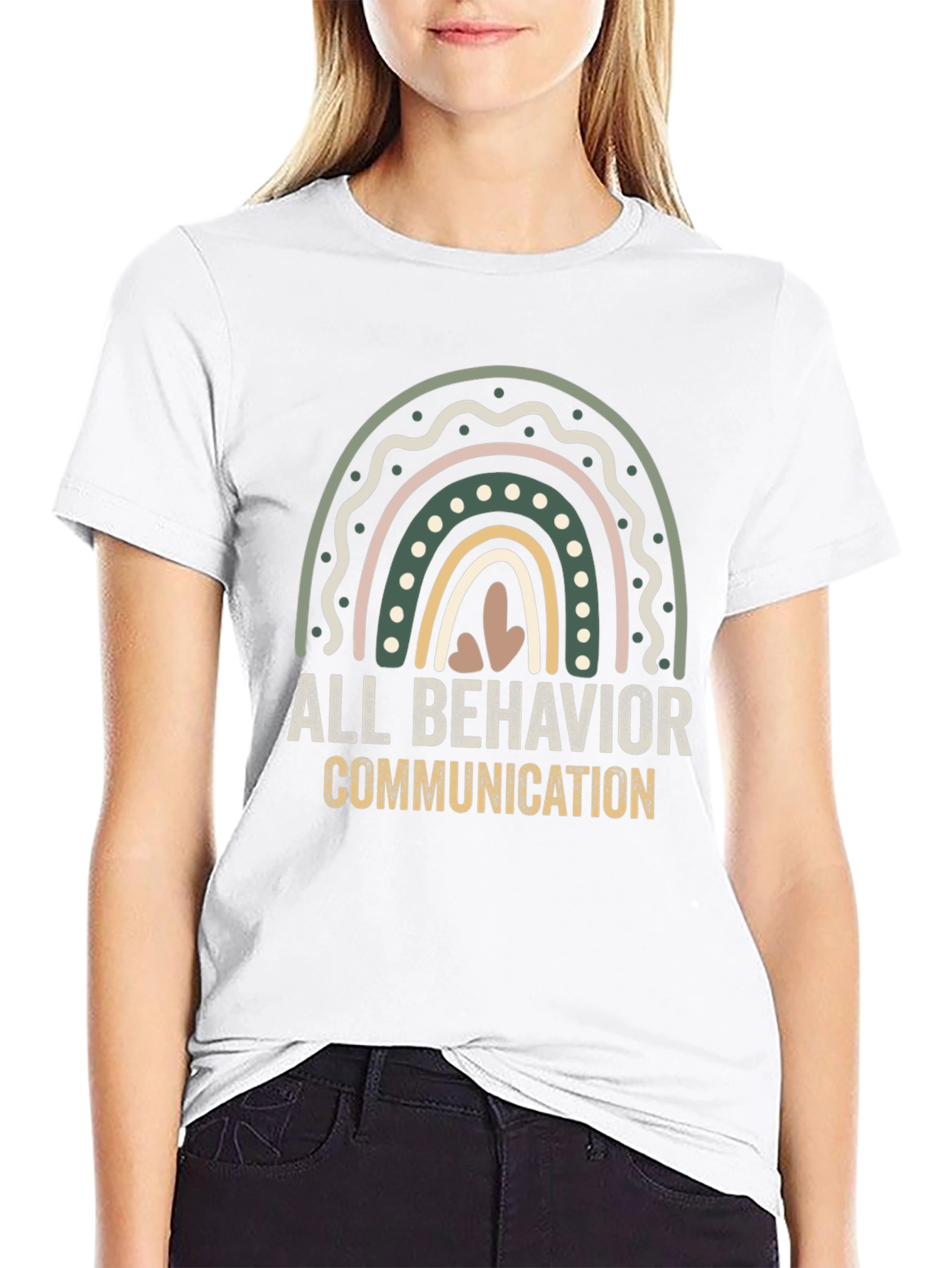 All Behavior is Communication Graphic Tee