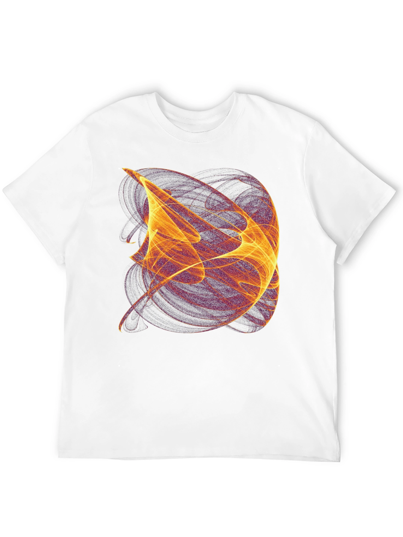 Abstract Energy Graphic T-Shirt