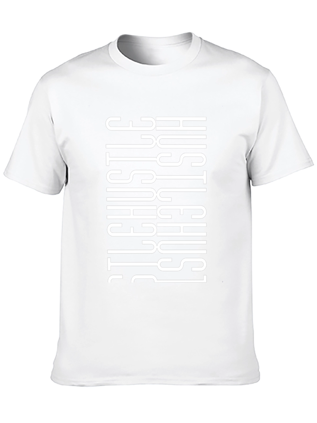 Hustle Graphic Print T-Shirt - Black
