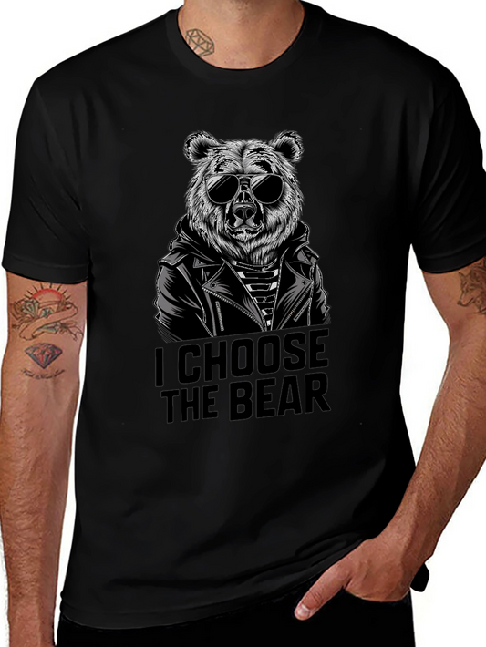 I Choose The Bear Graphic T-Shirt