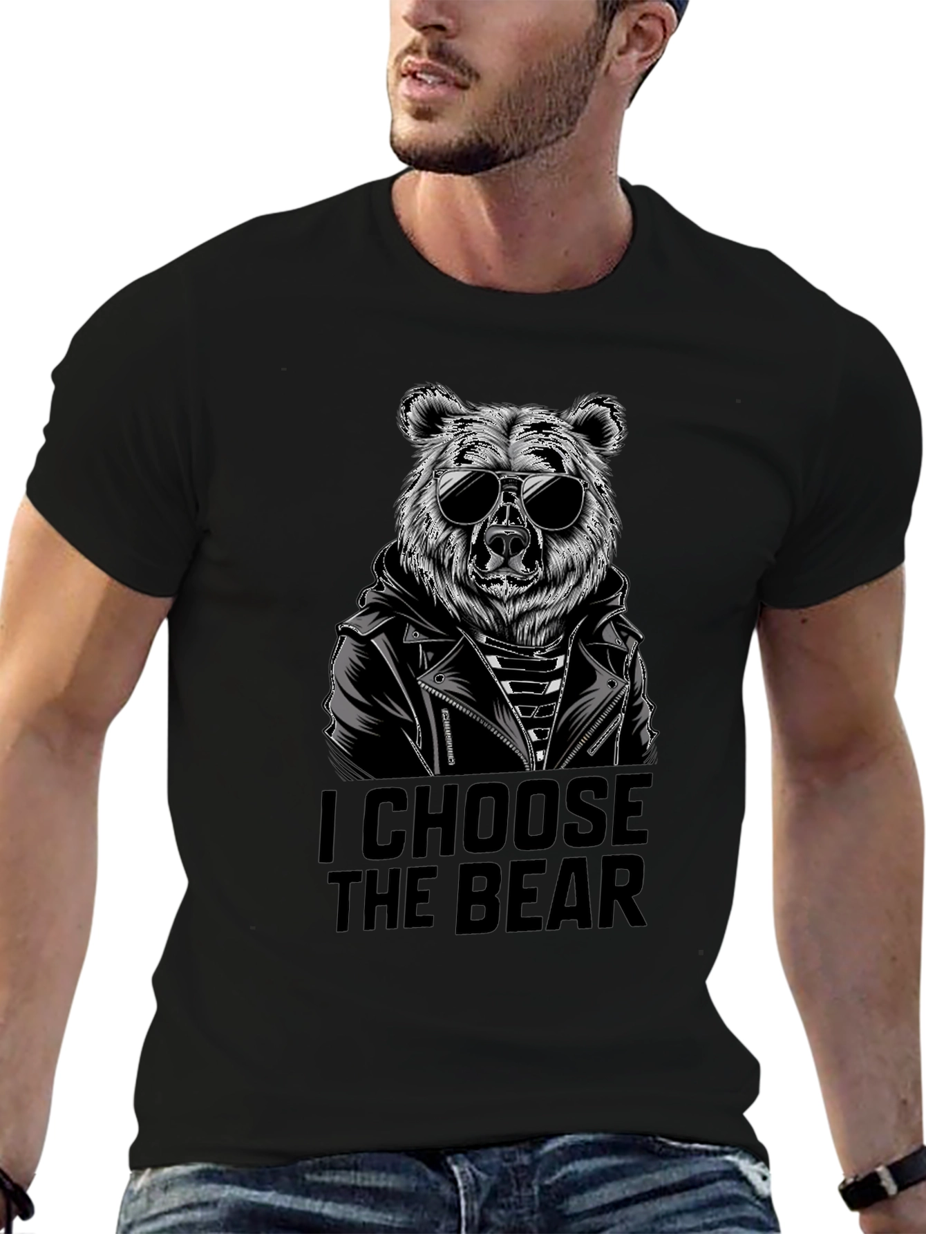 I Choose The Bear Graphic T-Shirt
